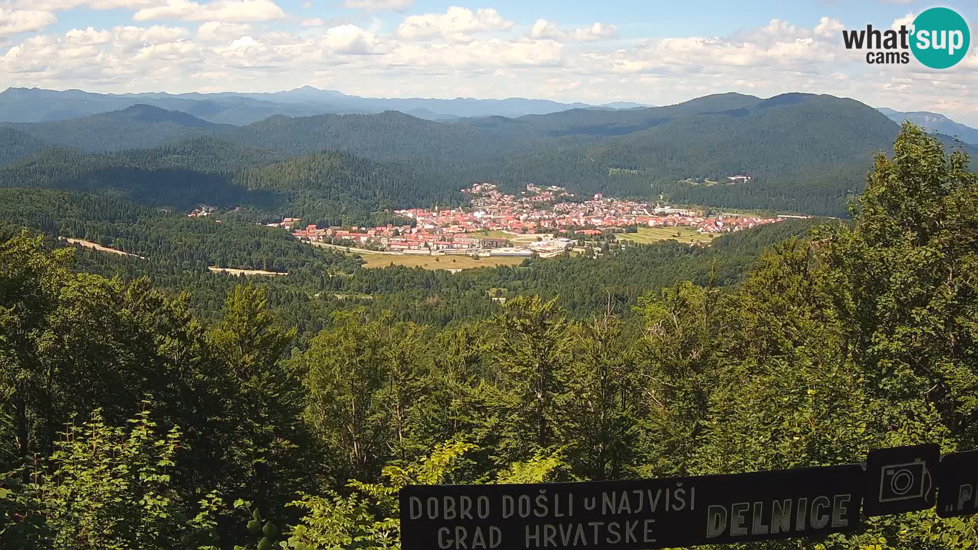 Panorama Delnice – de Ski centar Petehovac