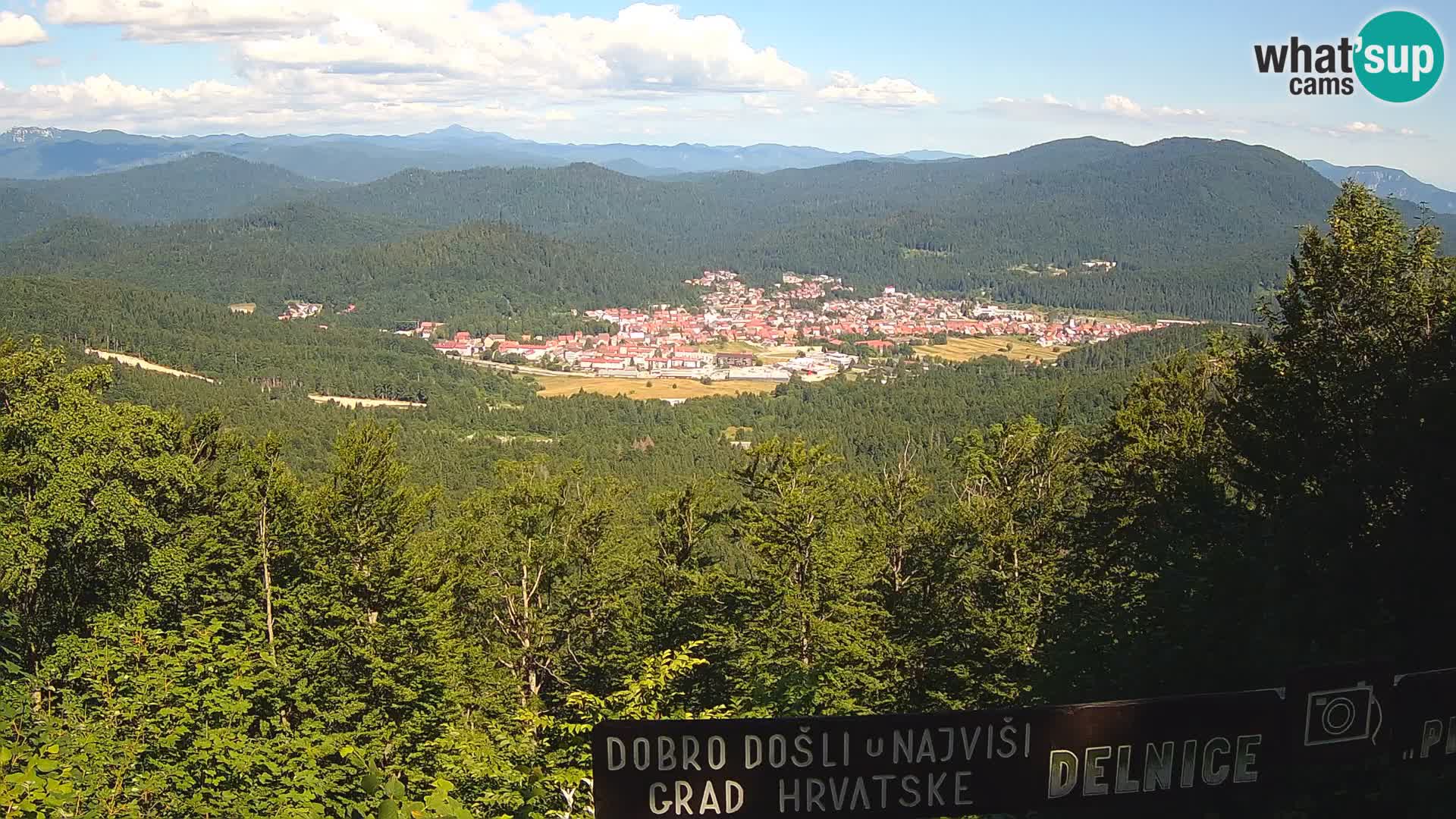 Panorama Delnice – de Ski centar Petehovac