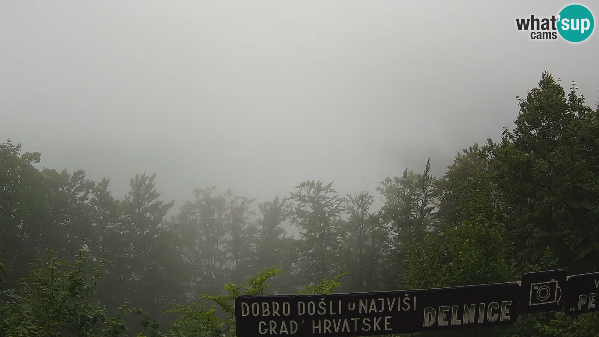 Panorama di Delnice – dalla stazione sciistica Petehovac