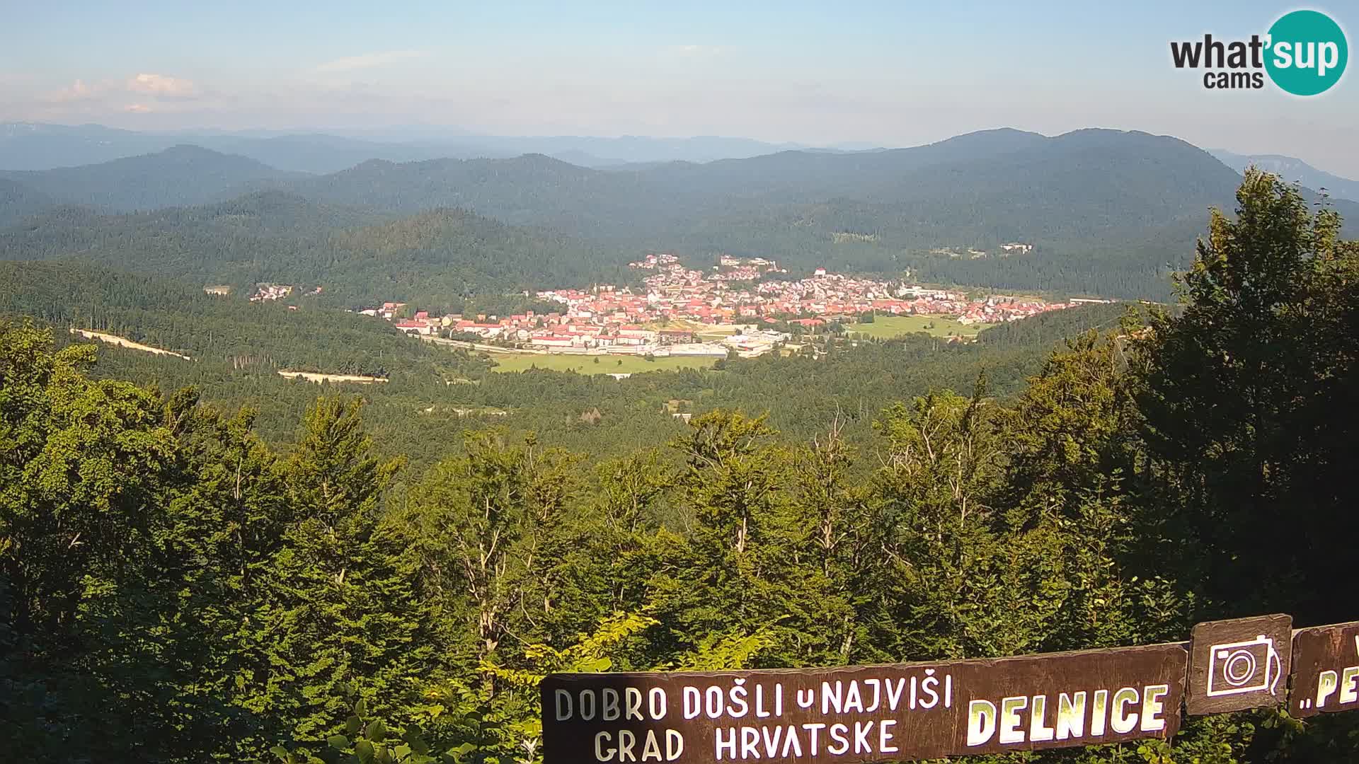 Panorama Delnice – de Ski centar Petehovac