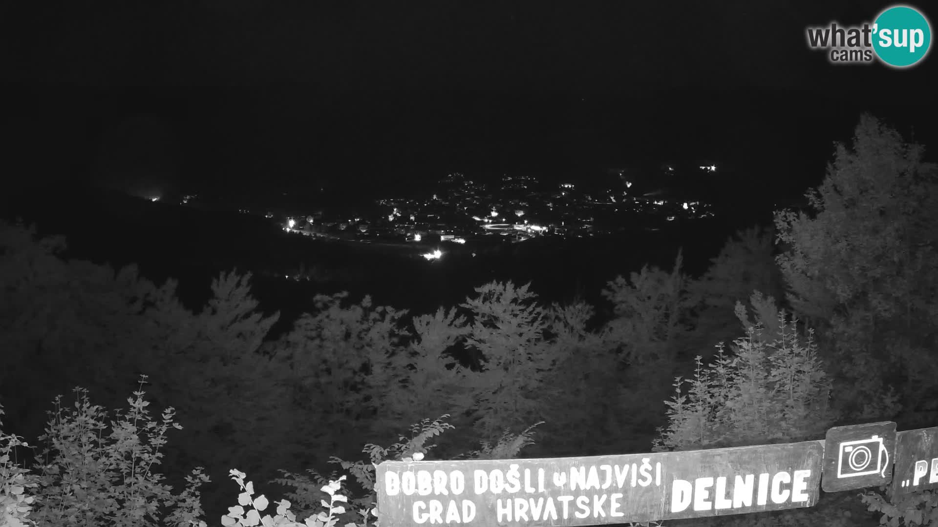 Panorama di Delnice – dalla stazione sciistica Petehovac