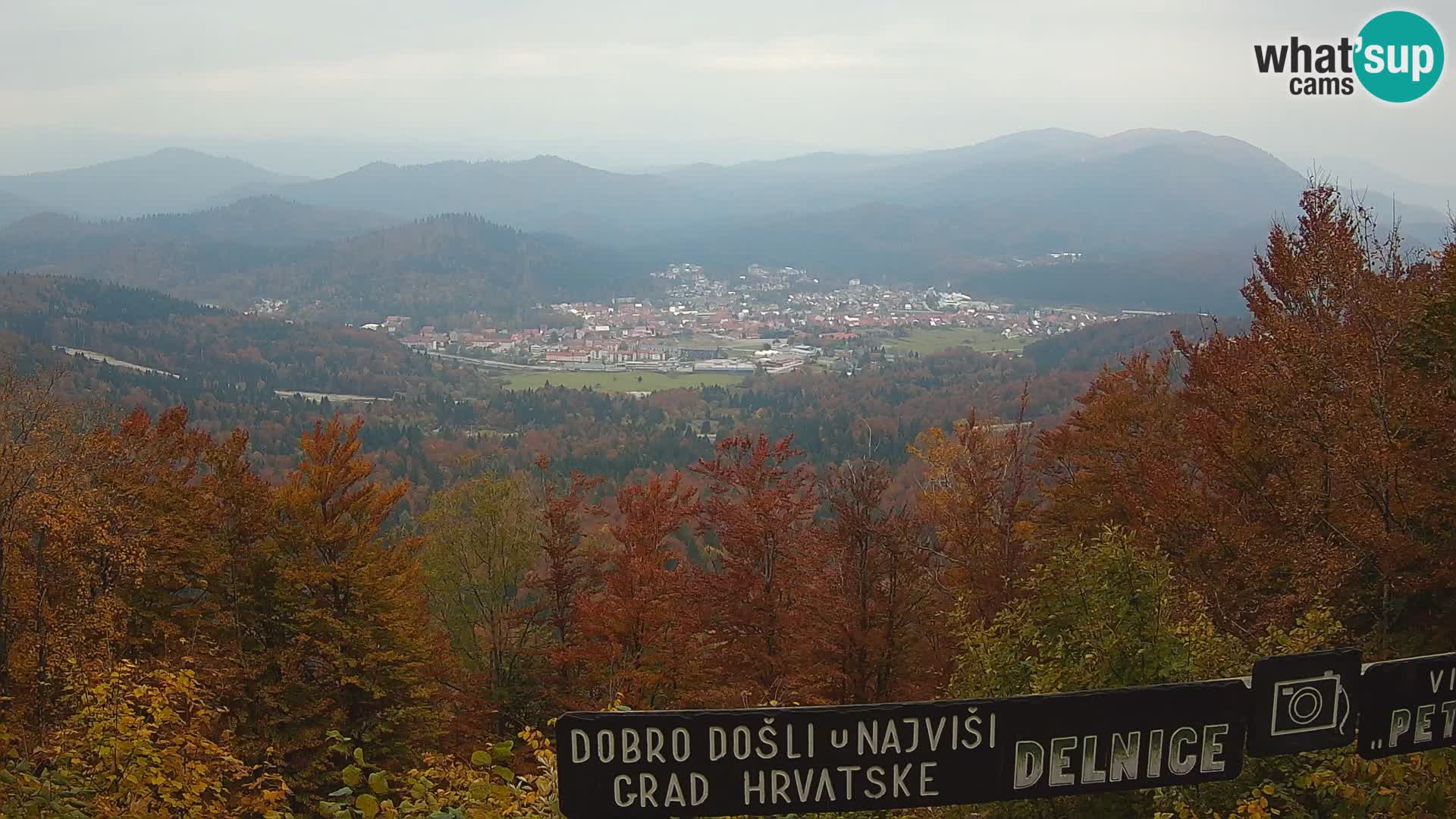 Panorama Delnice – de Ski centar Petehovac