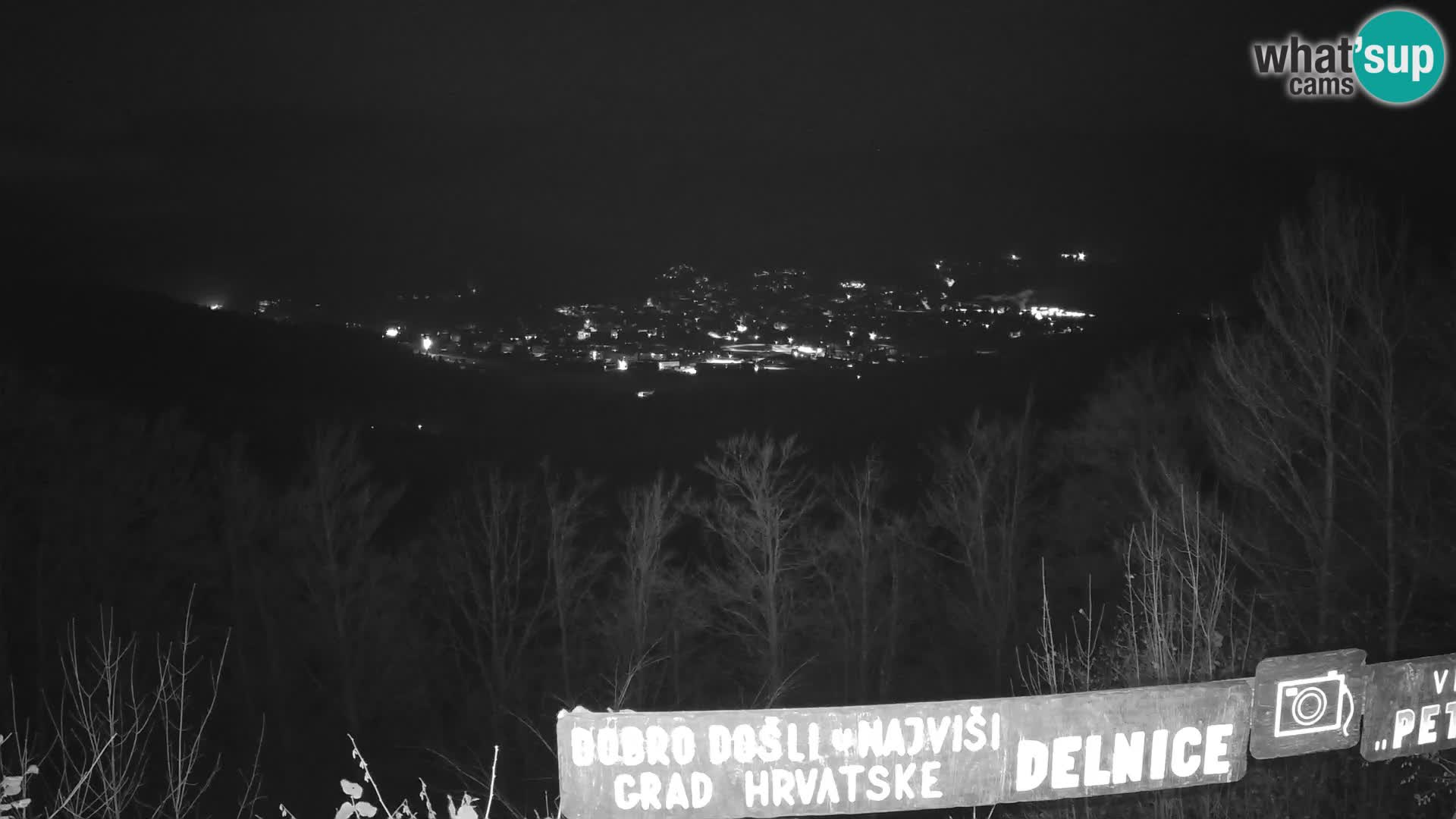 Panorama Delnice – from Ski centar Petehovac