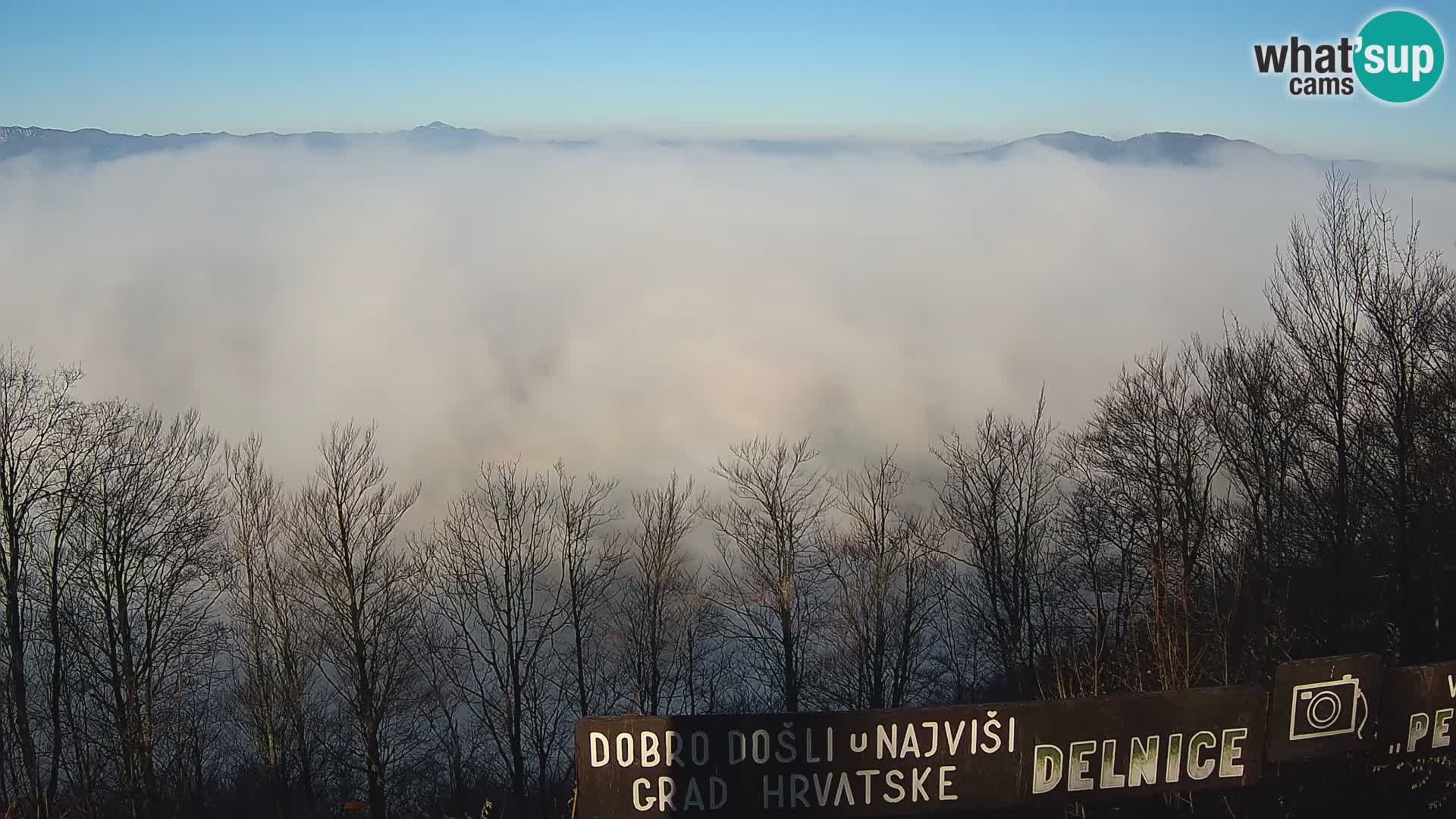 Panorama di Delnice – dalla stazione sciistica Petehovac