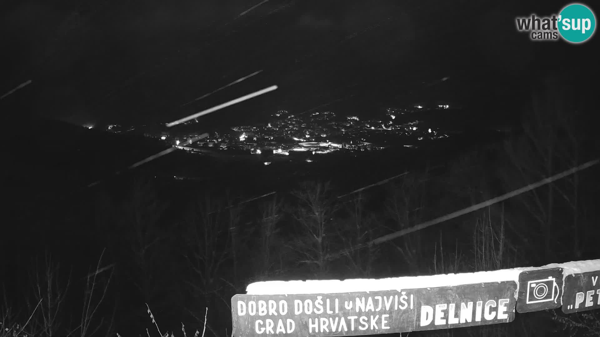 Panorama di Delnice – dalla stazione sciistica Petehovac