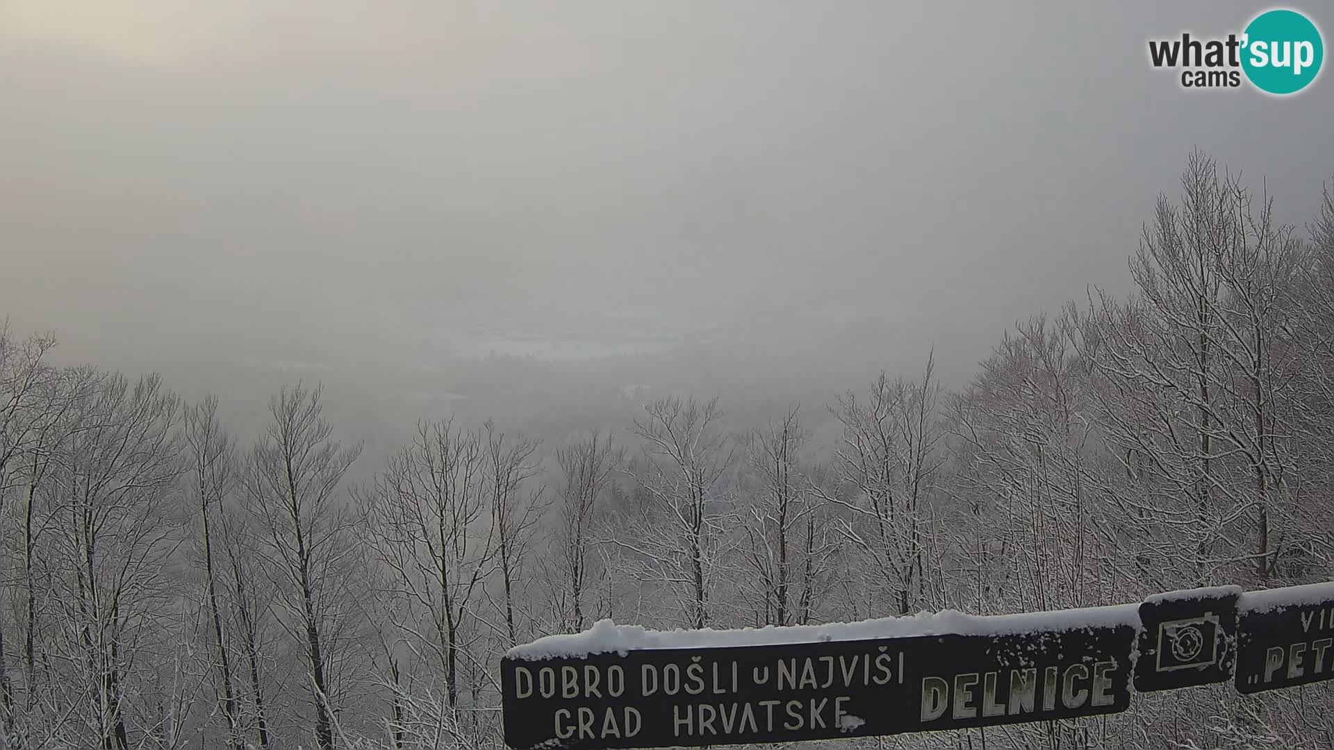 Panorama di Delnice – dalla stazione sciistica Petehovac