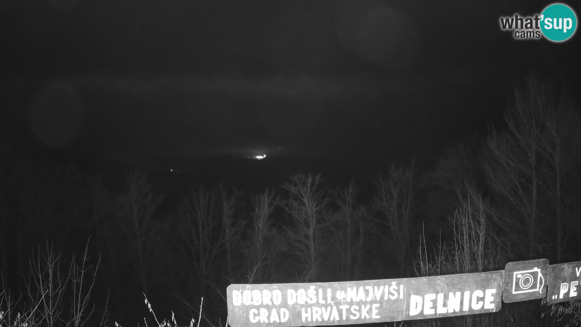 Panorama na Delnice – sa skijališta Petehovac