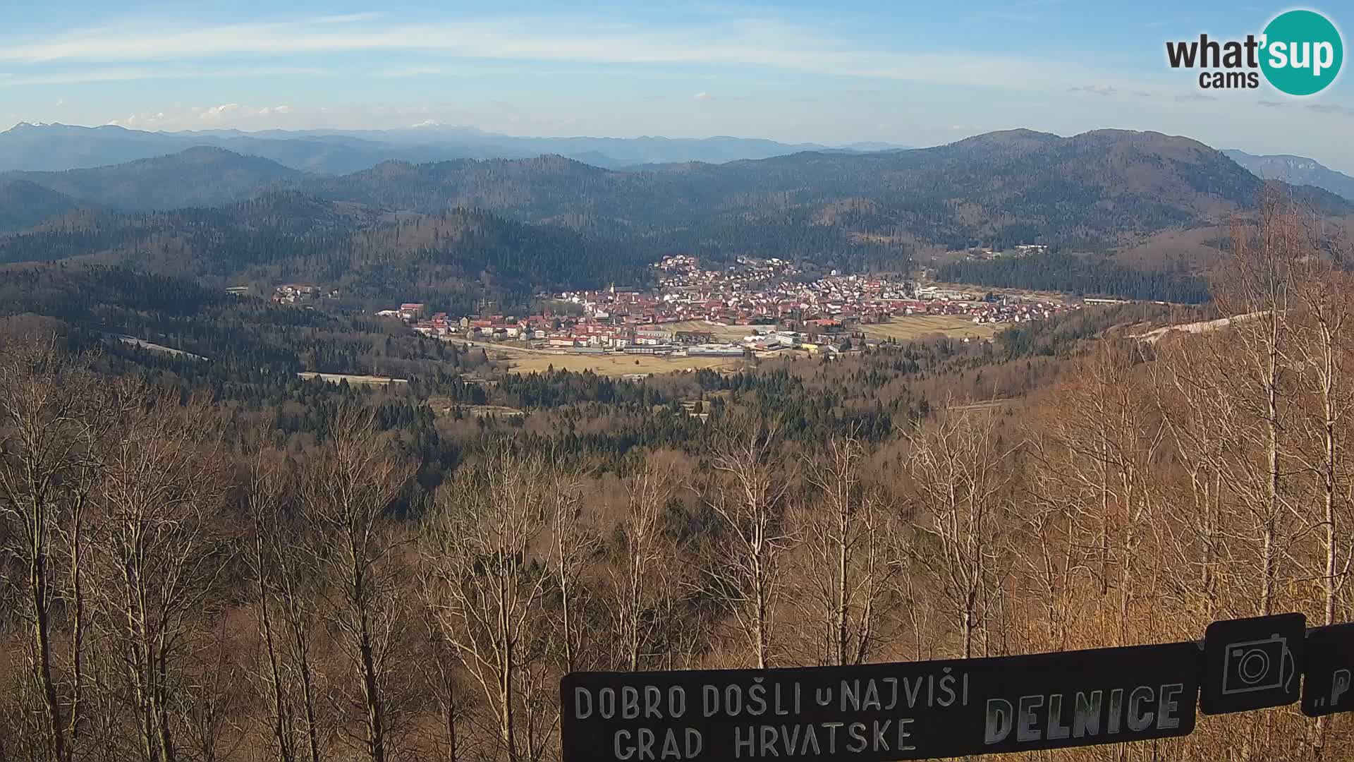 Panorama Delnice – de Ski centar Petehovac
