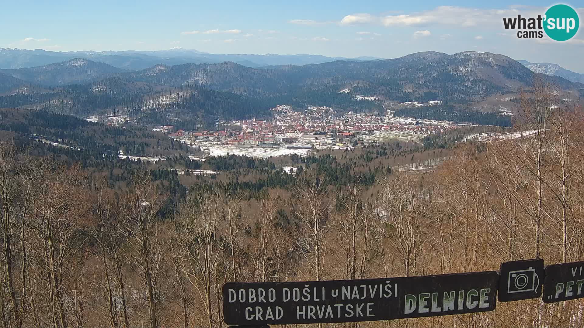 Panorama Delnice – de Ski centar Petehovac
