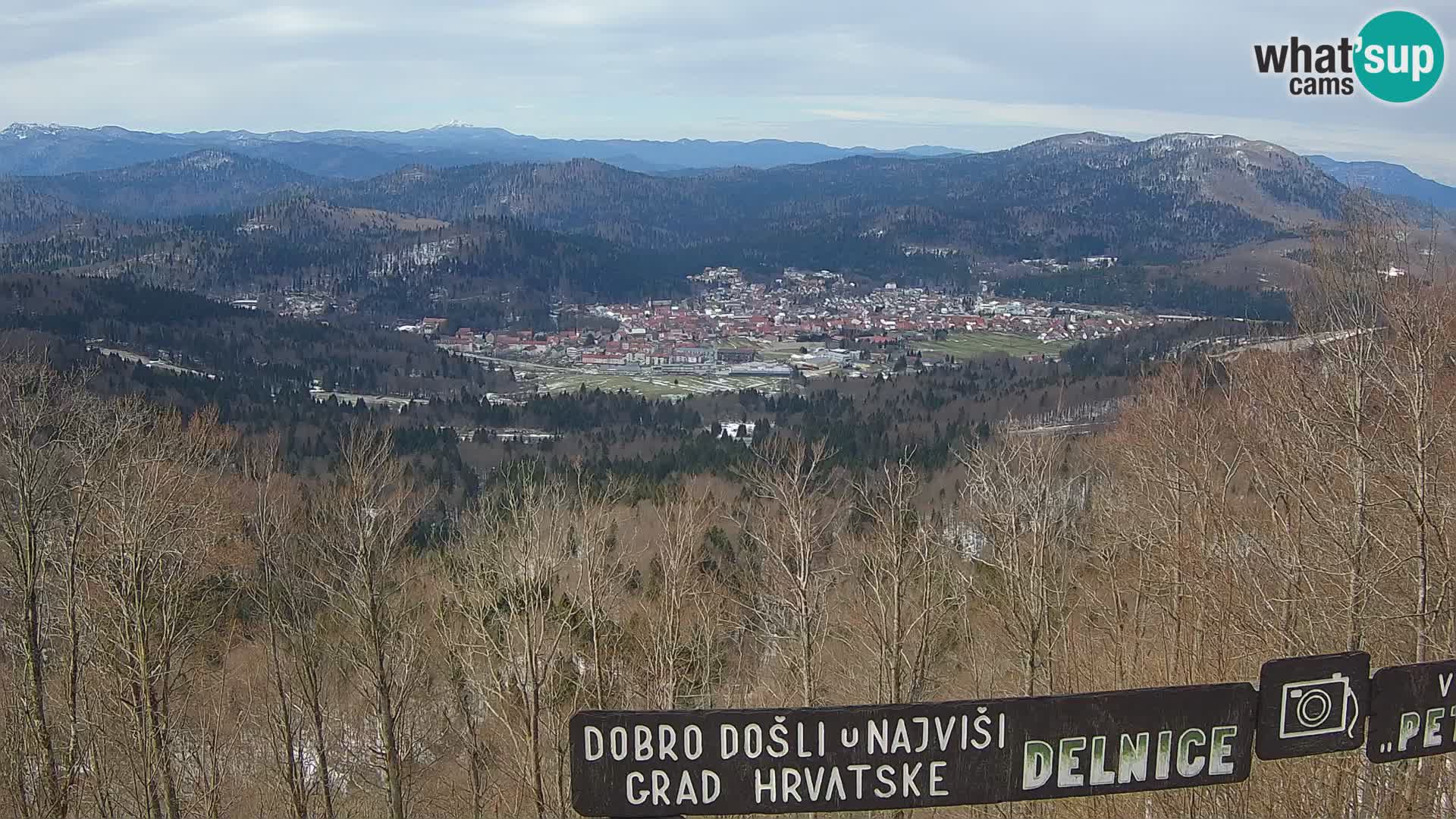 Panorama Delnice – de Ski centar Petehovac