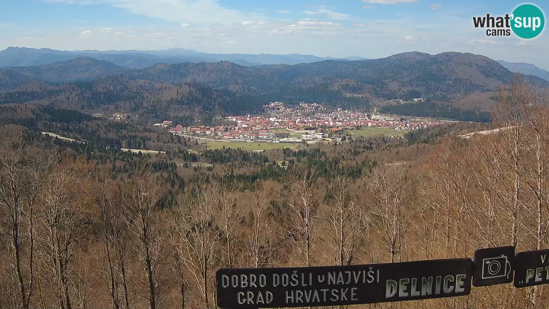 Panorama Delnice – de Ski centar Petehovac