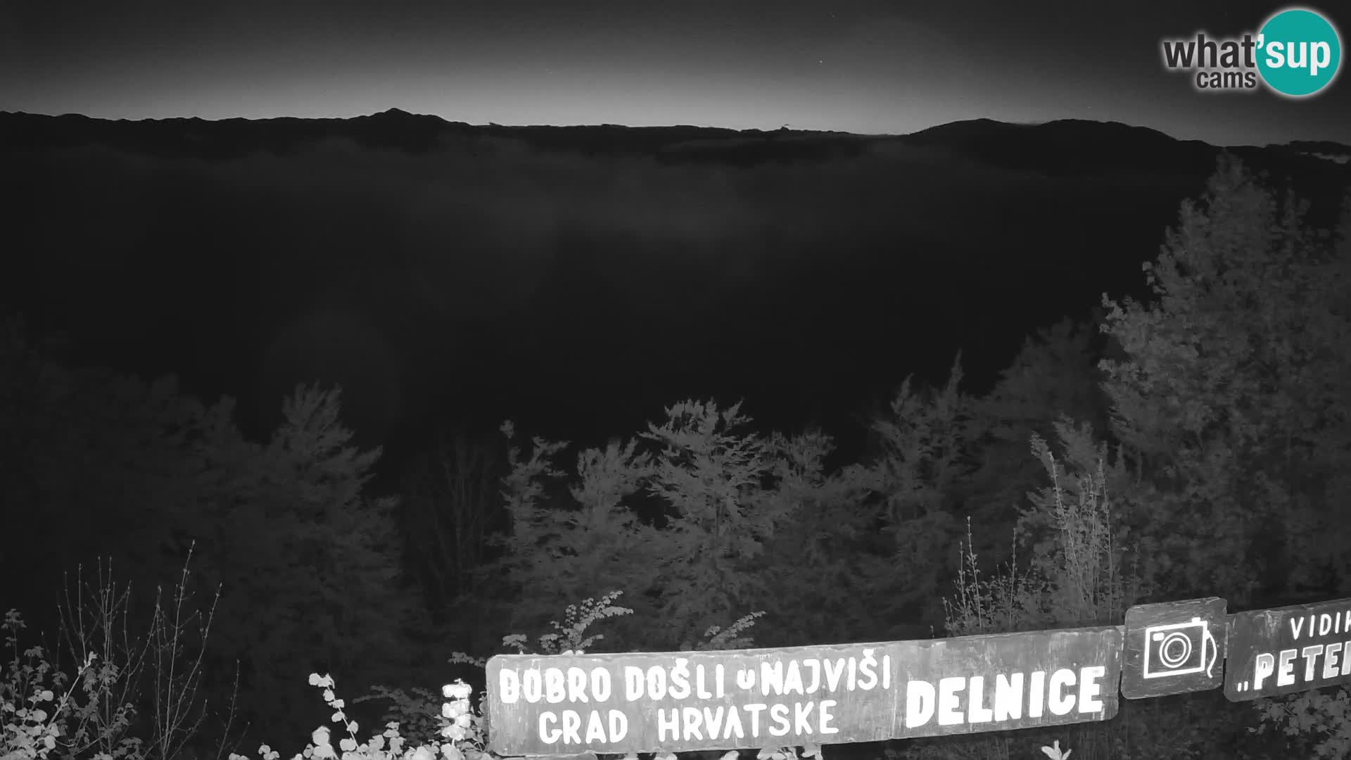 Panorama Delnice – from Ski centar Petehovac