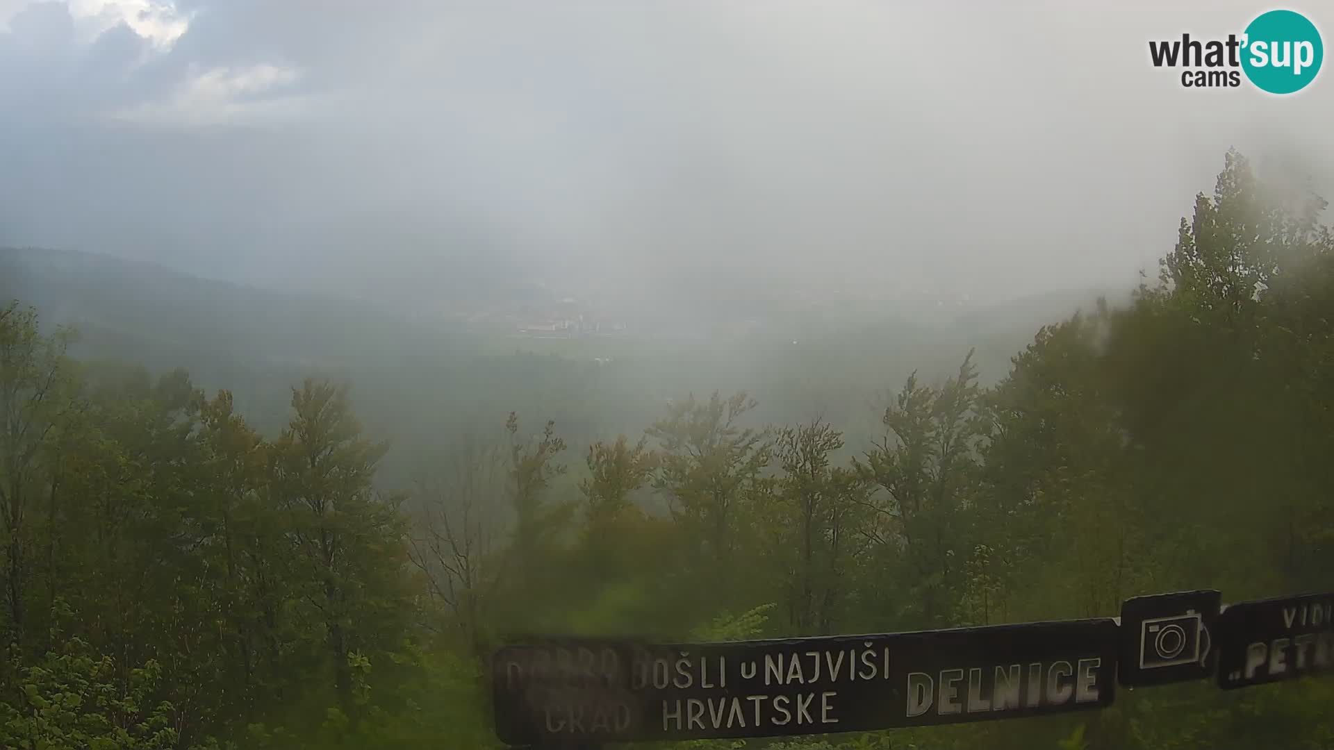 Panorama Delnice – from Ski centar Petehovac