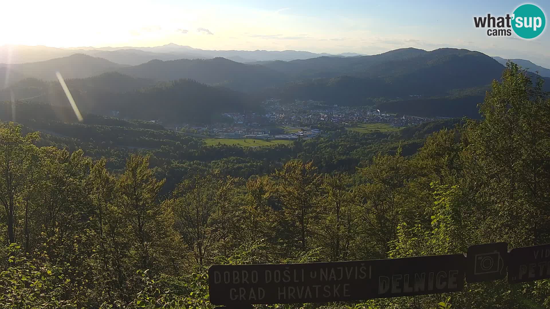 Panorama Delnice – de Ski centar Petehovac