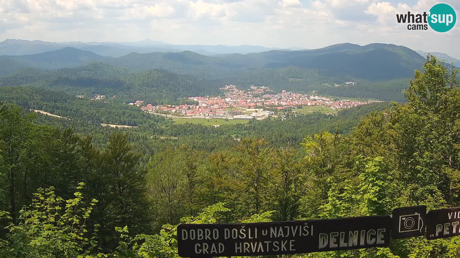Panorama Delnice – de Ski centar Petehovac