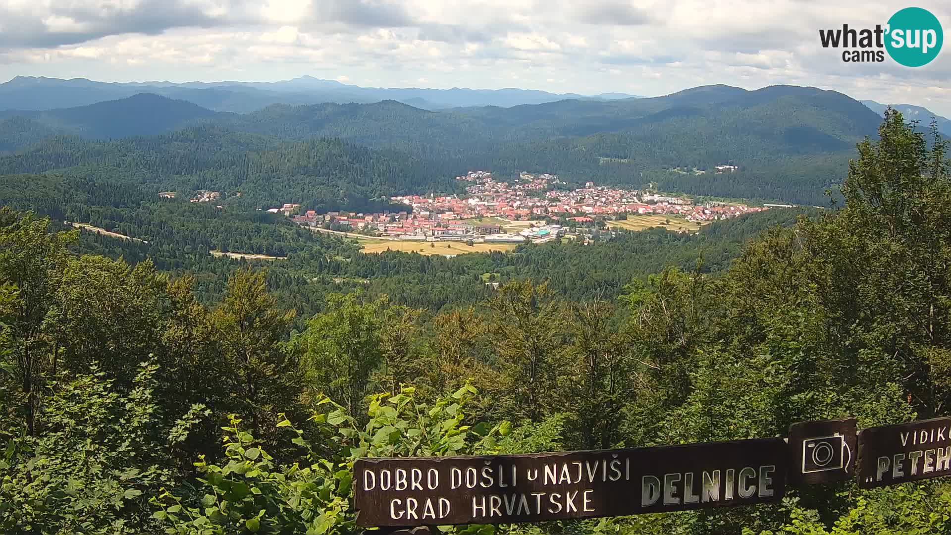 Panorama Delnice – de Ski centar Petehovac