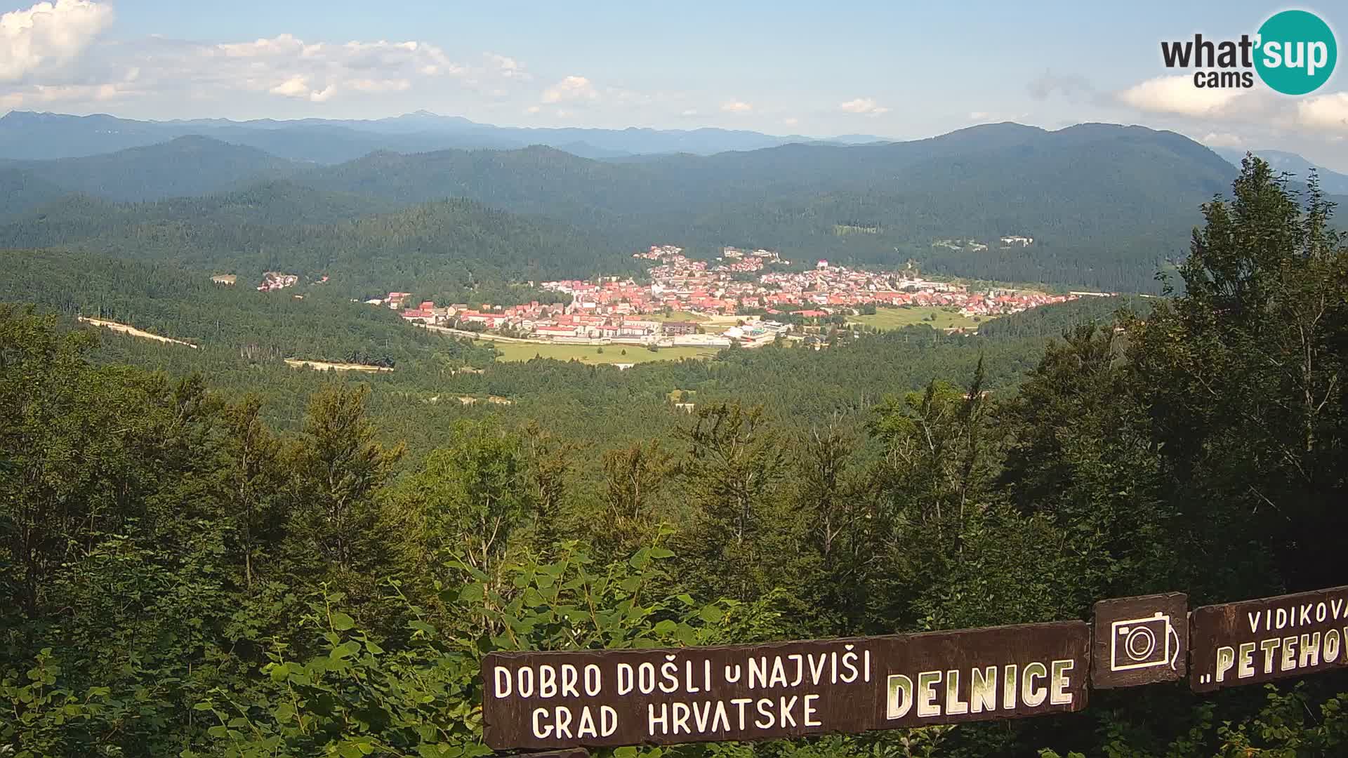 Panorama Delnice – de Ski centar Petehovac