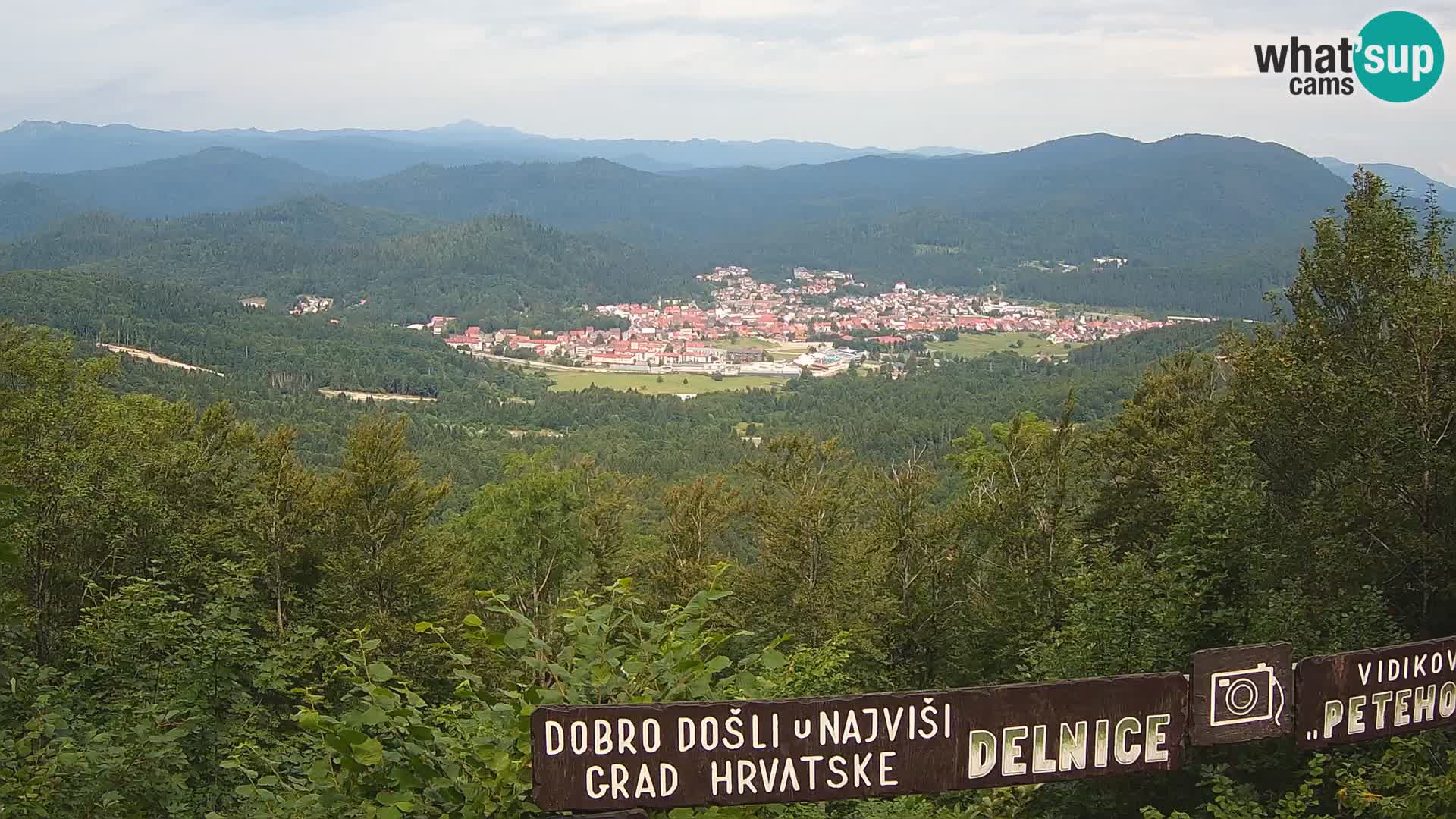 Panorama Delnice – de Ski centar Petehovac
