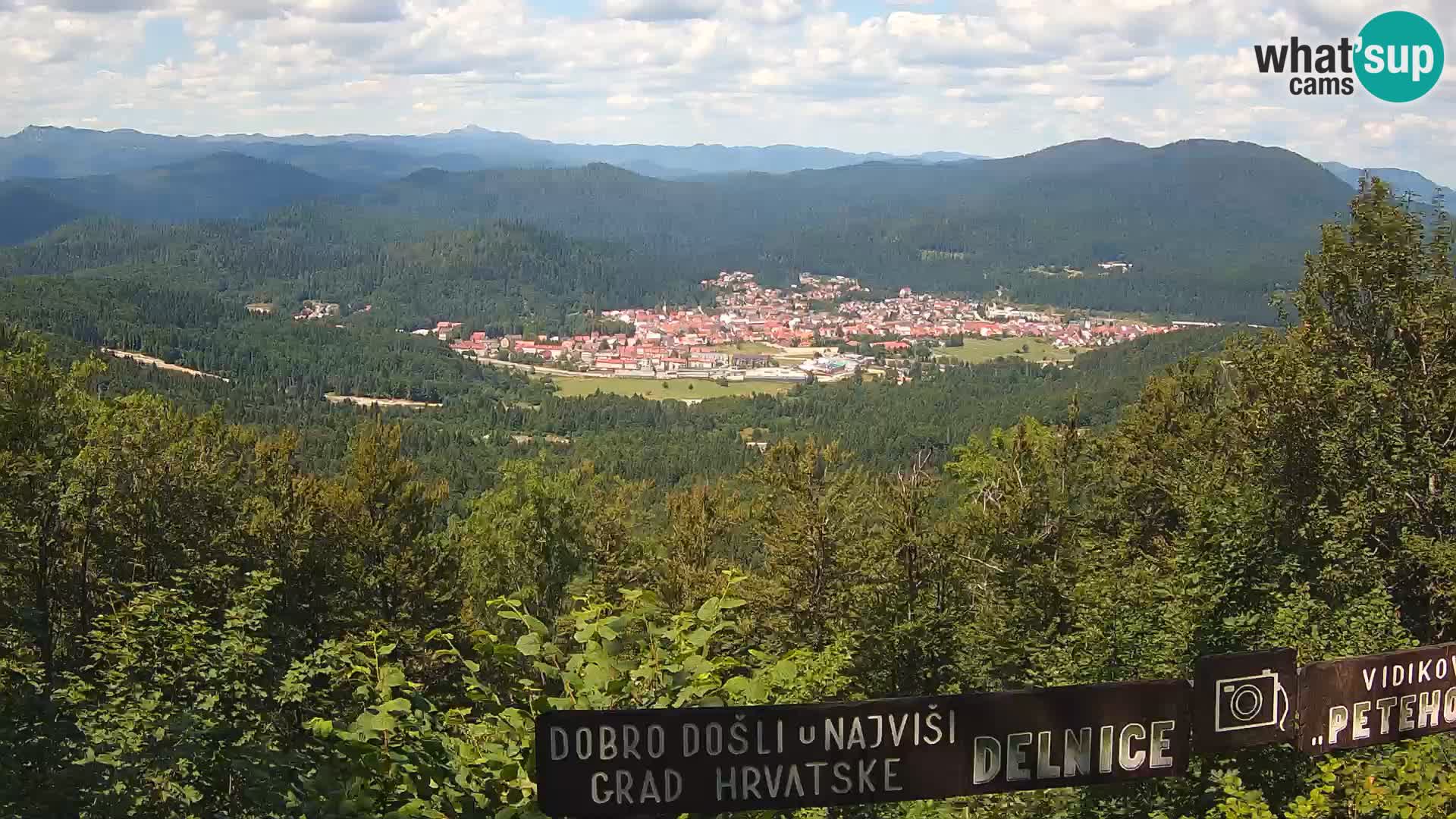 Panorama Delnice – de Ski centar Petehovac