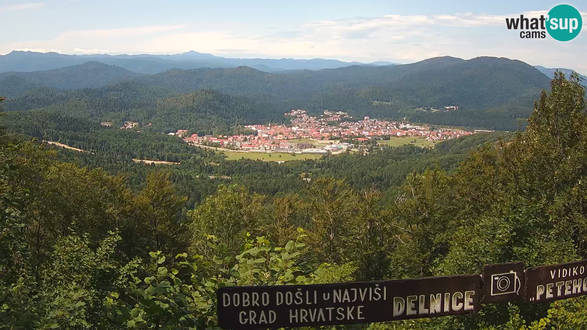Panorama Delnice – de Ski centar Petehovac