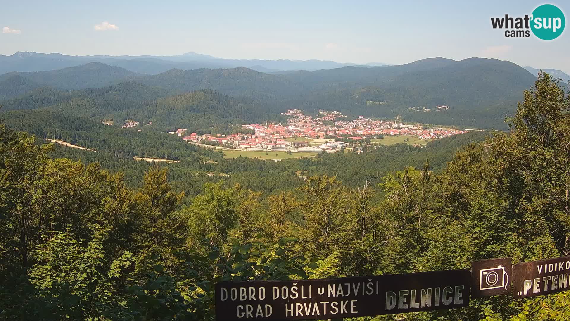 Panorama Delnice – de Ski centar Petehovac