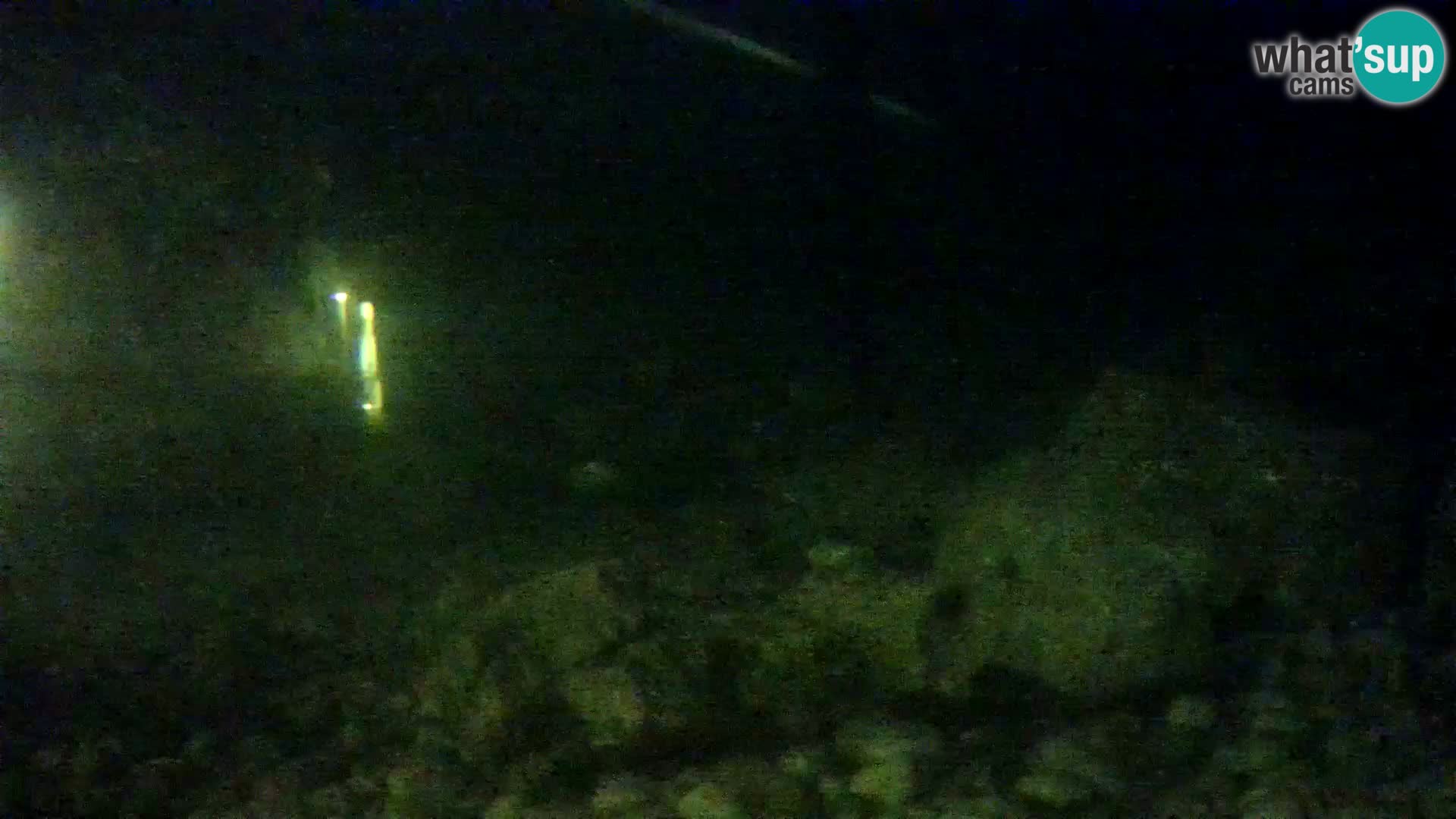 Acuario marino al aire libre Rogoznica webcam Croacia