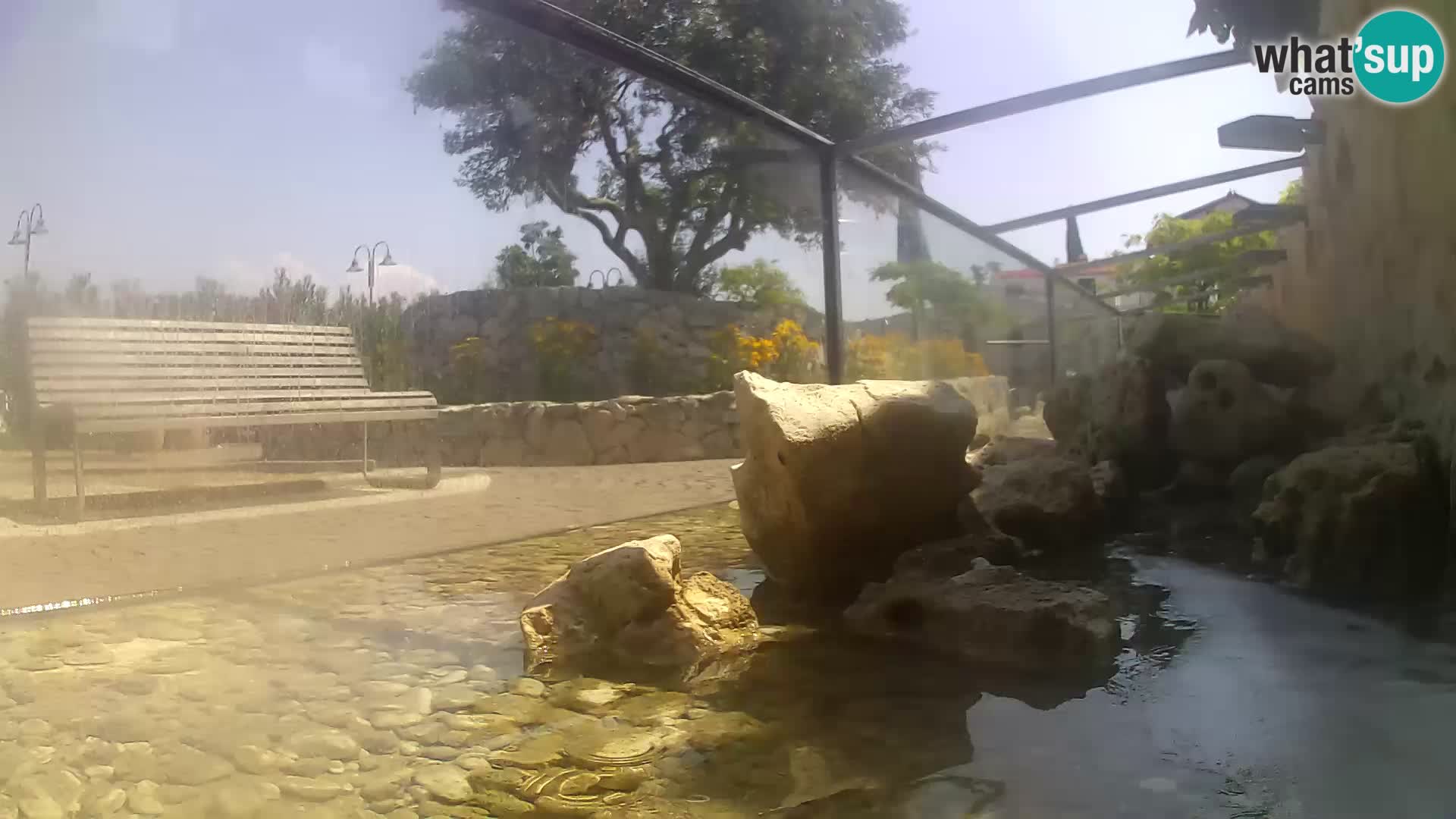 Marine Aquarium im Freien Rogoznica webcam Kroatien