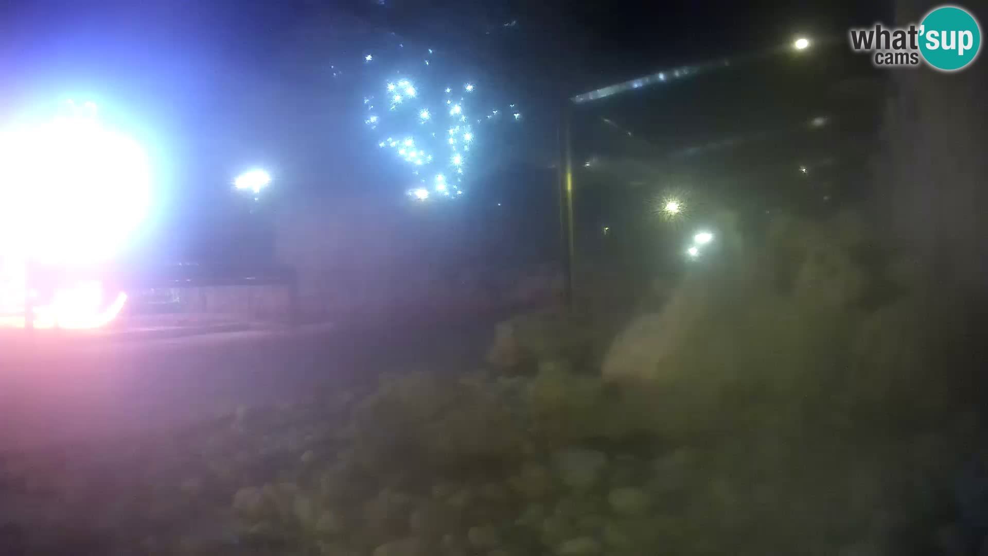 Webcam de l’aquarium marin extérieur de Rogoznica Croatie