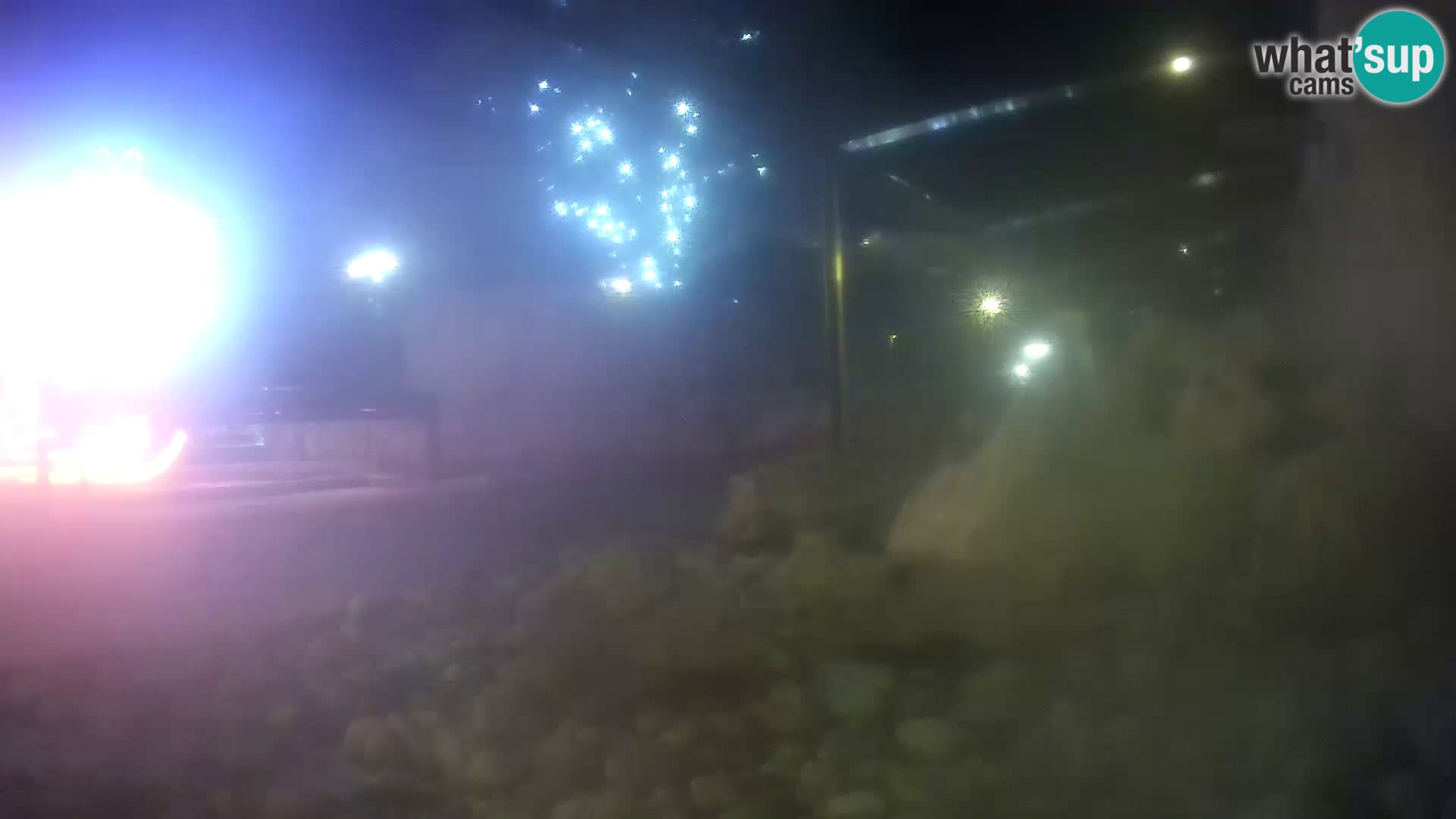 Webcam de l’aquarium marin extérieur de Rogoznica Croatie