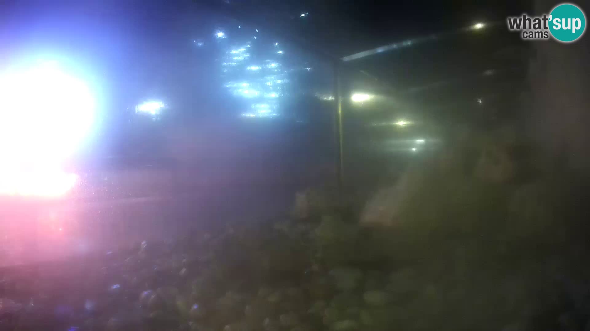 Webcam de l’aquarium marin extérieur de Rogoznica Croatie