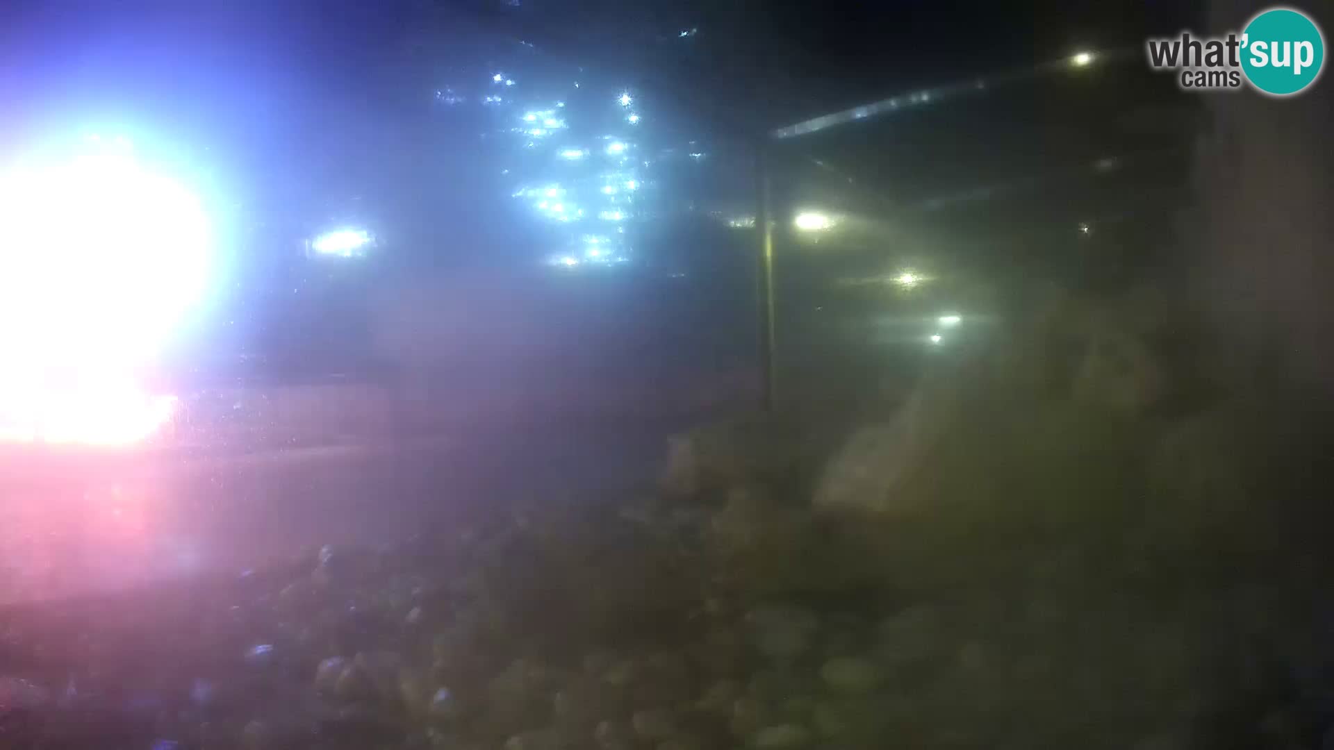 Webcam de l’aquarium marin extérieur de Rogoznica Croatie