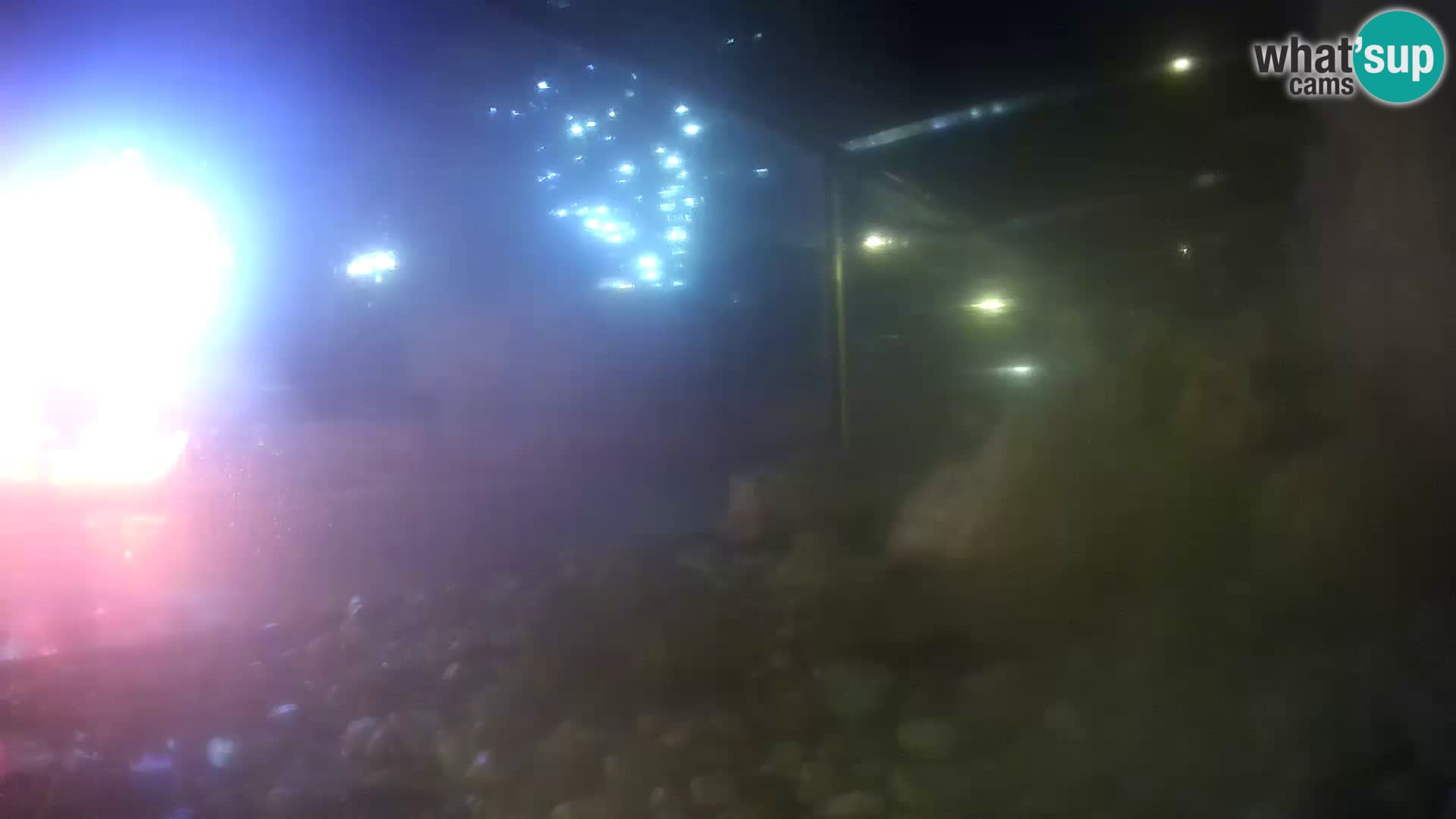 Webcam de l’aquarium marin extérieur de Rogoznica Croatie