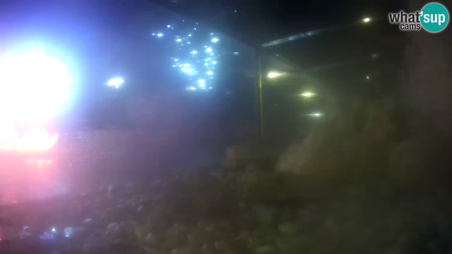 Webcam de l’aquarium marin extérieur de Rogoznica Croatie