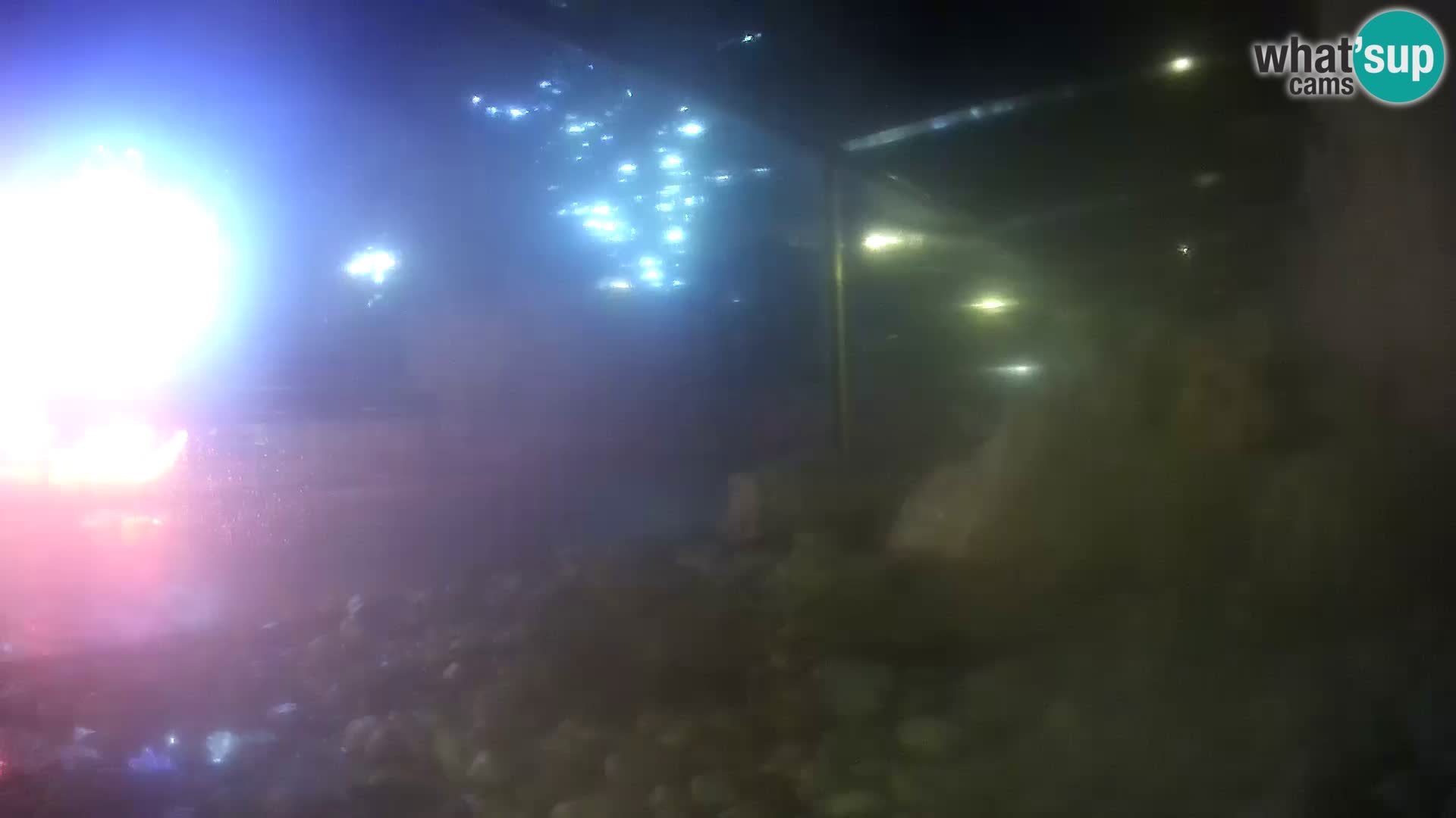 Webcam de l’aquarium marin extérieur de Rogoznica Croatie