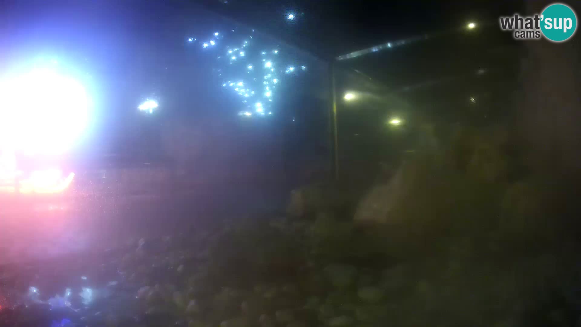 Webcam de l’aquarium marin extérieur de Rogoznica Croatie