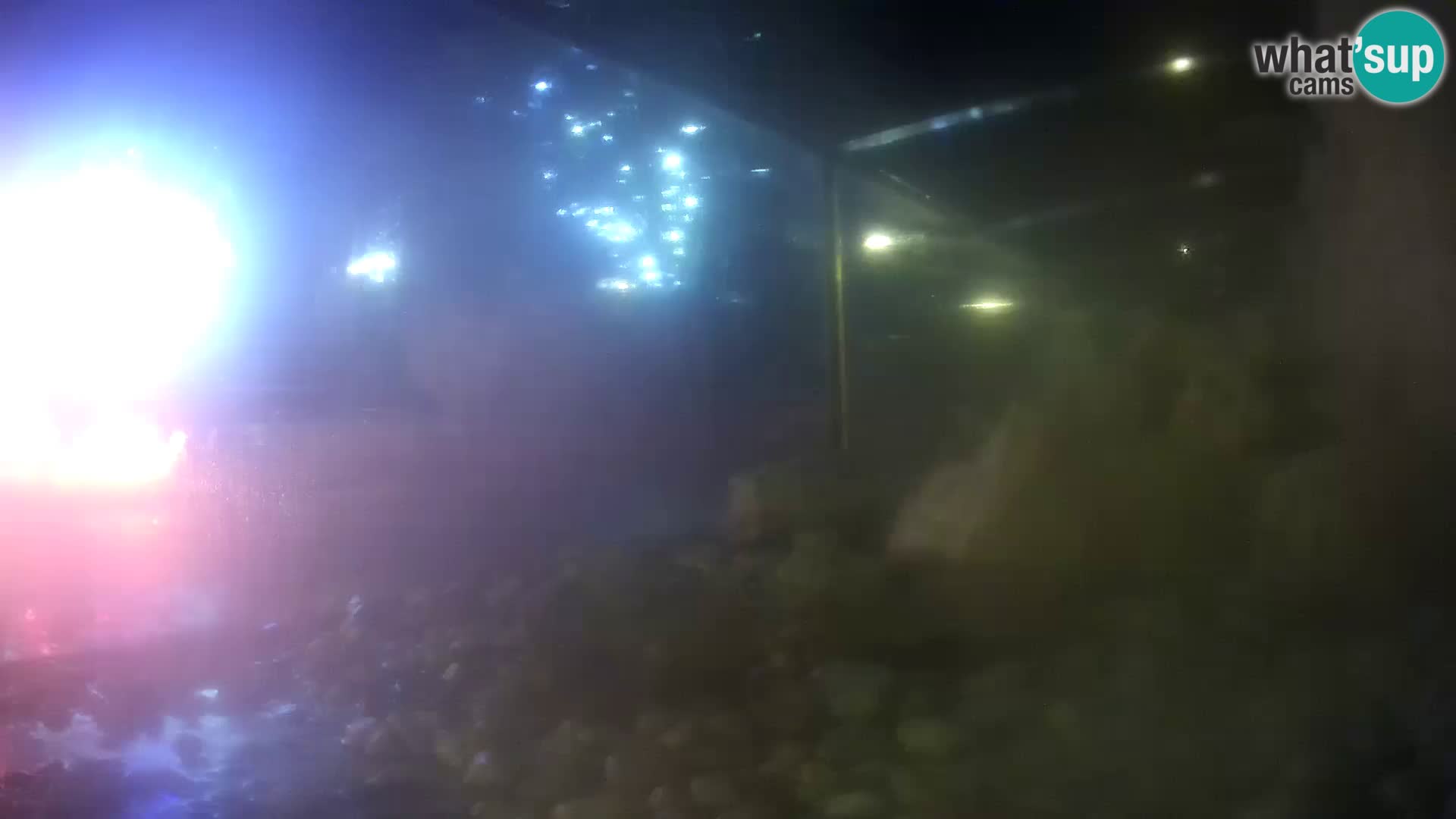 Webcam de l’aquarium marin extérieur de Rogoznica Croatie