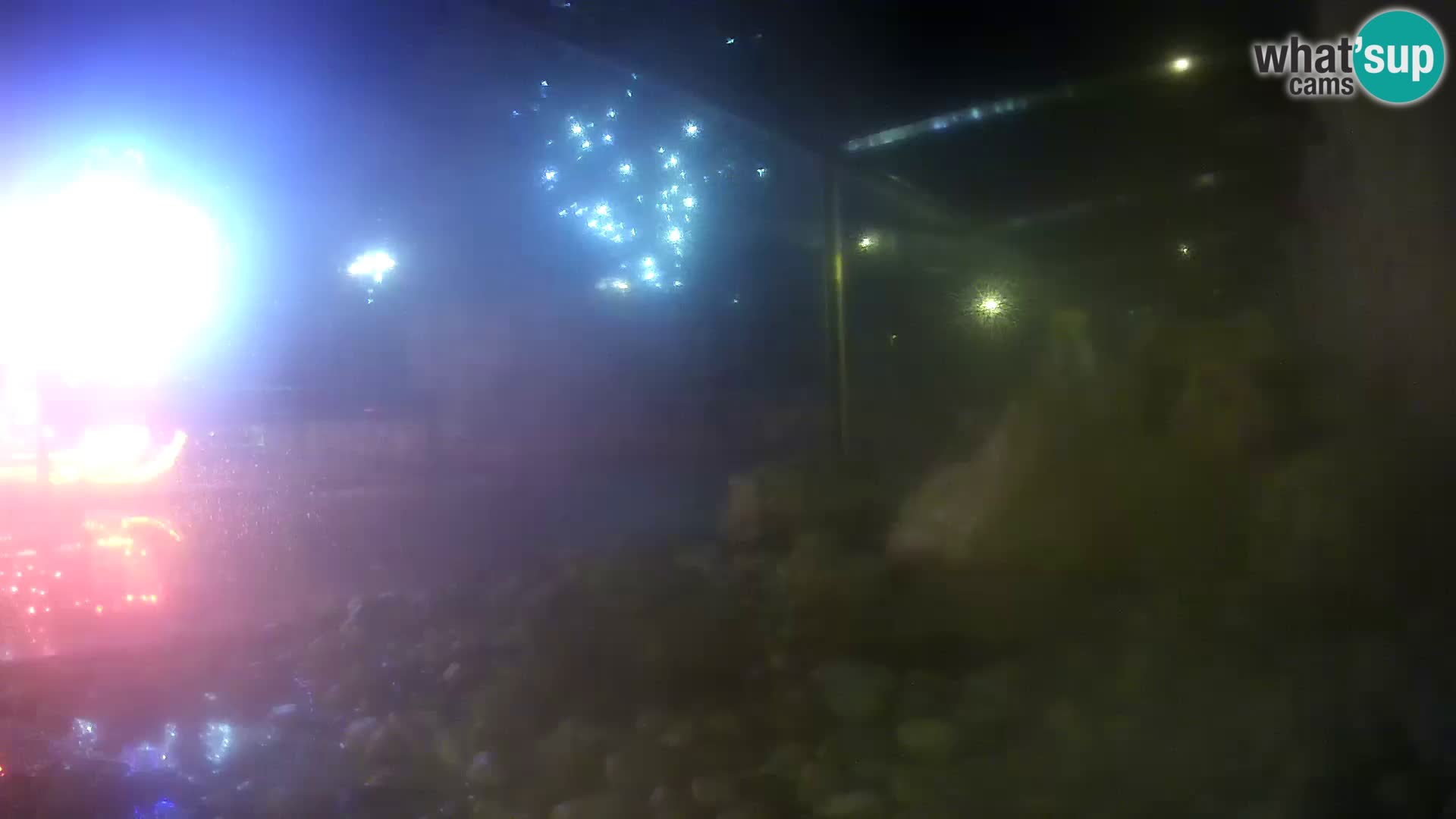 Webcam de l’aquarium marin extérieur de Rogoznica Croatie