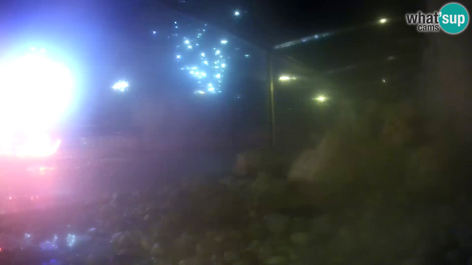 Webcam de l’aquarium marin extérieur de Rogoznica Croatie