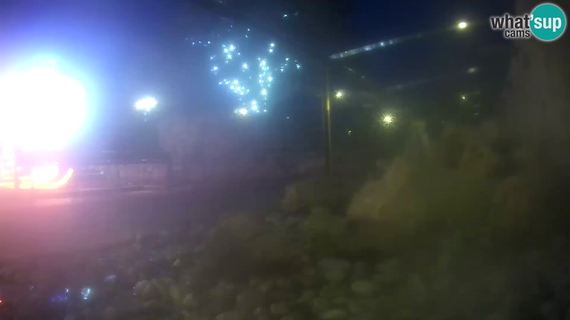 Webcam de l’aquarium marin extérieur de Rogoznica Croatie