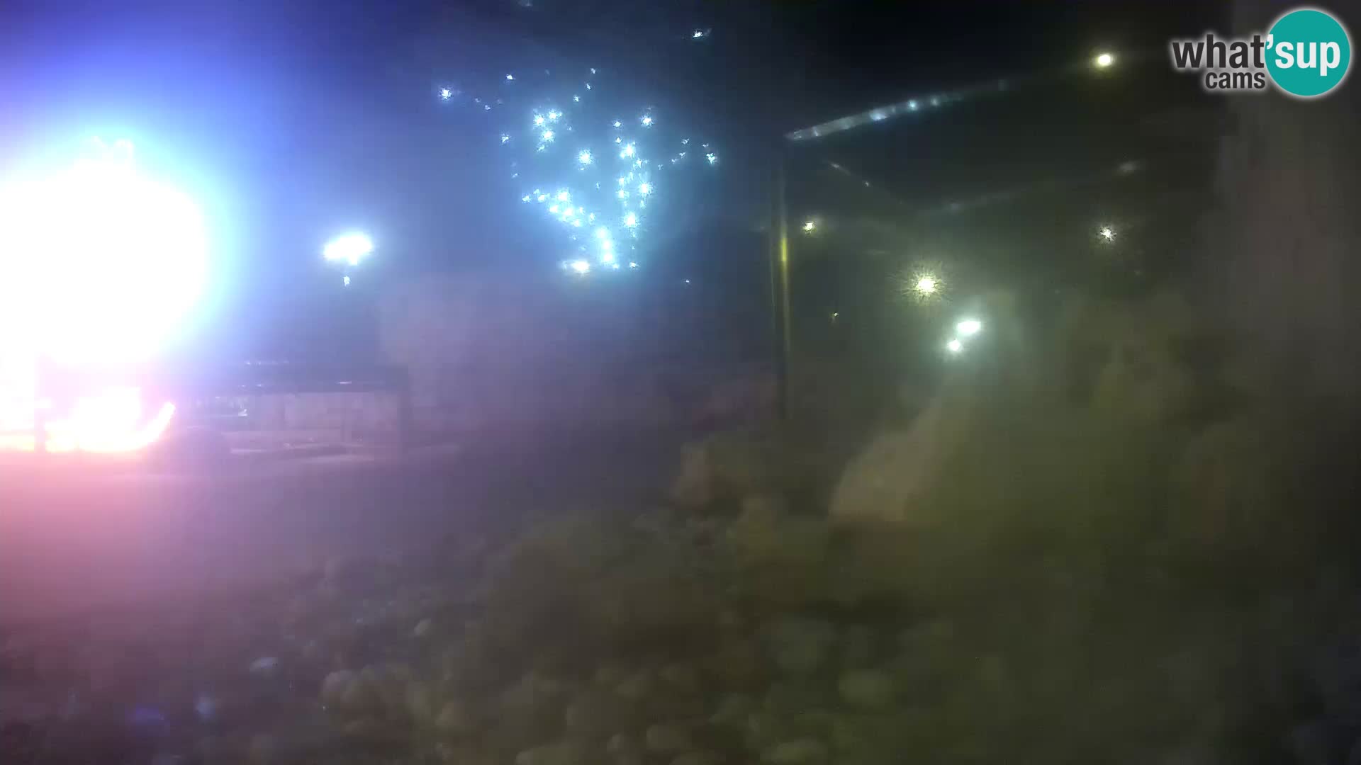 Webcam de l’aquarium marin extérieur de Rogoznica Croatie