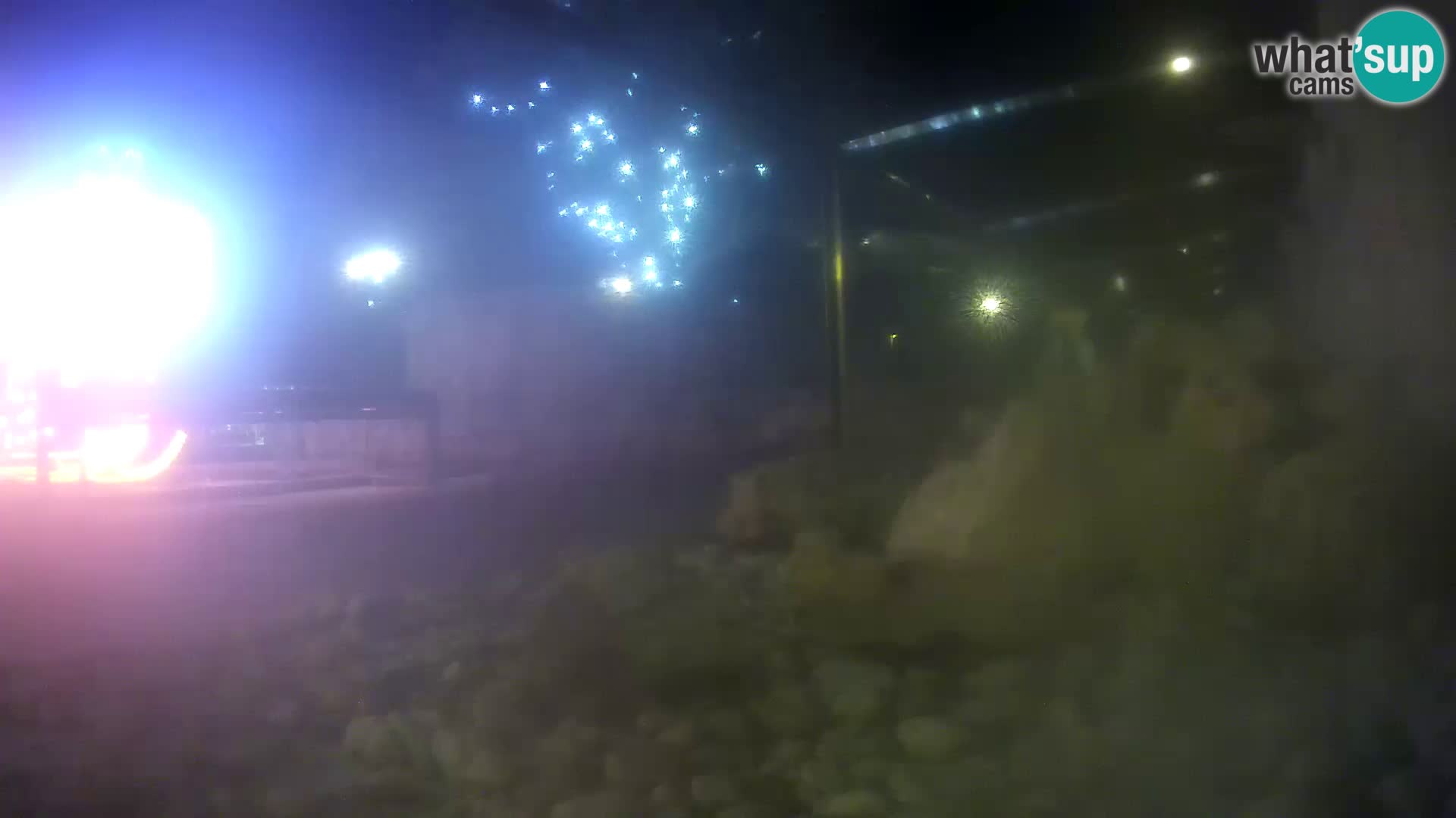 Webcam de l’aquarium marin extérieur de Rogoznica Croatie