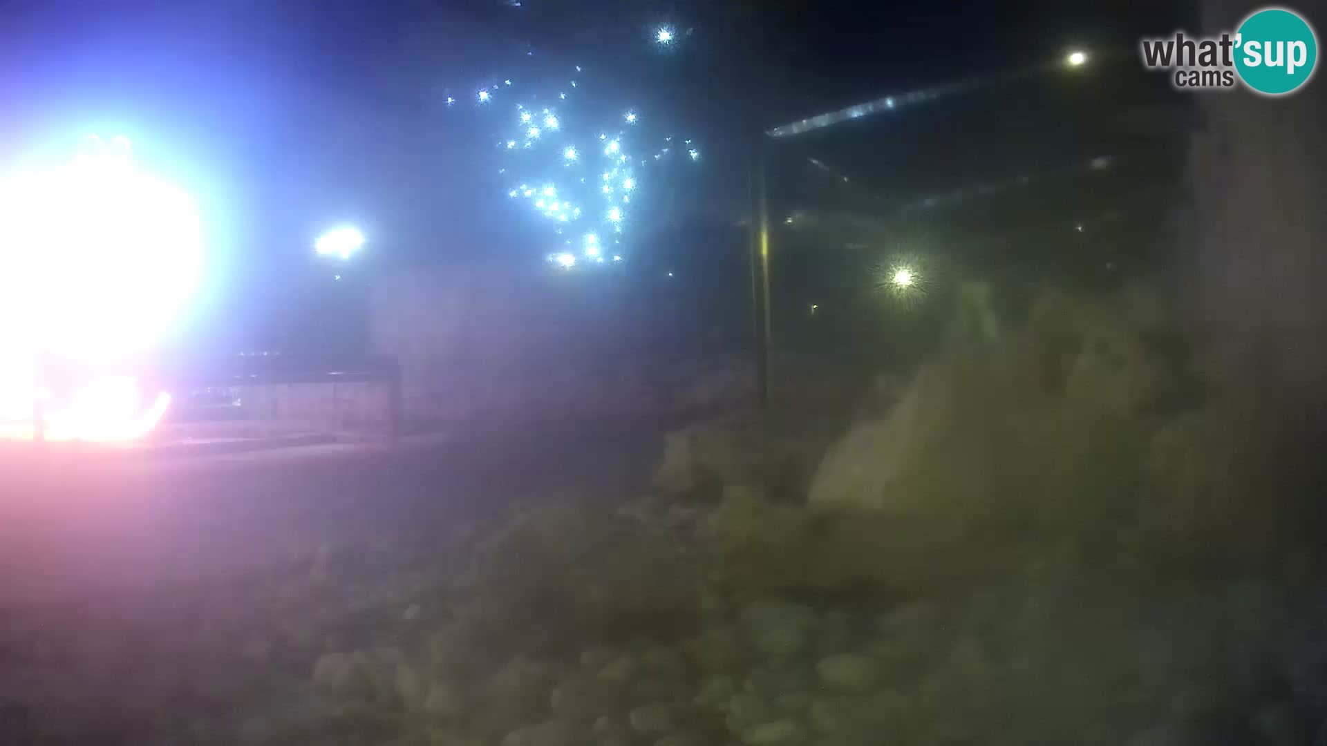 Webcam de l’aquarium marin extérieur de Rogoznica Croatie