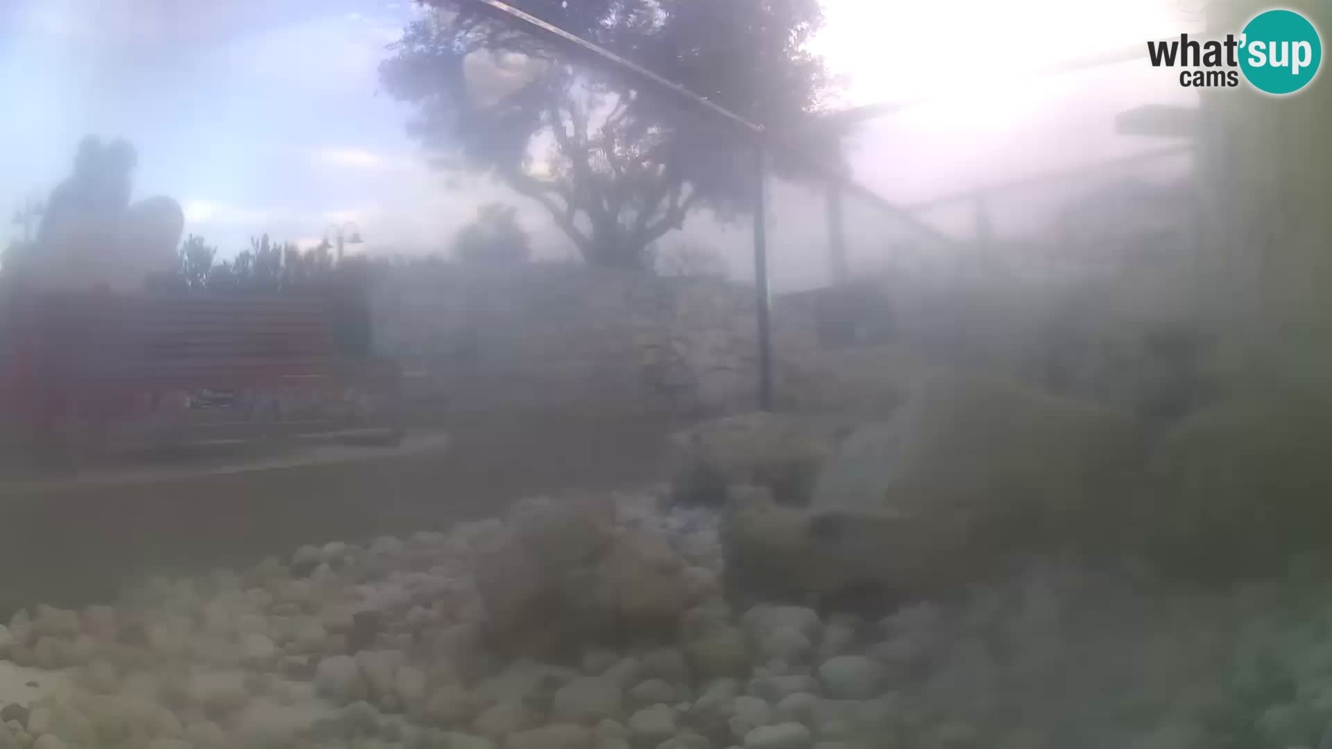 Webcam de l’aquarium marin extérieur de Rogoznica Croatie