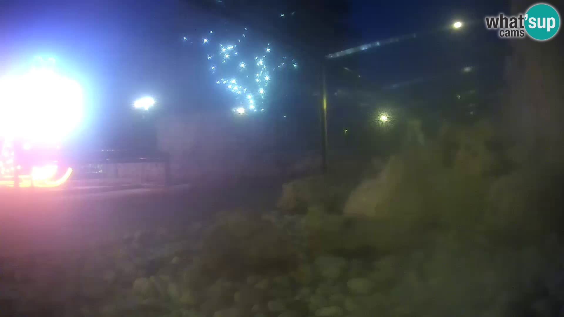 Webcam de l’aquarium marin extérieur de Rogoznica Croatie