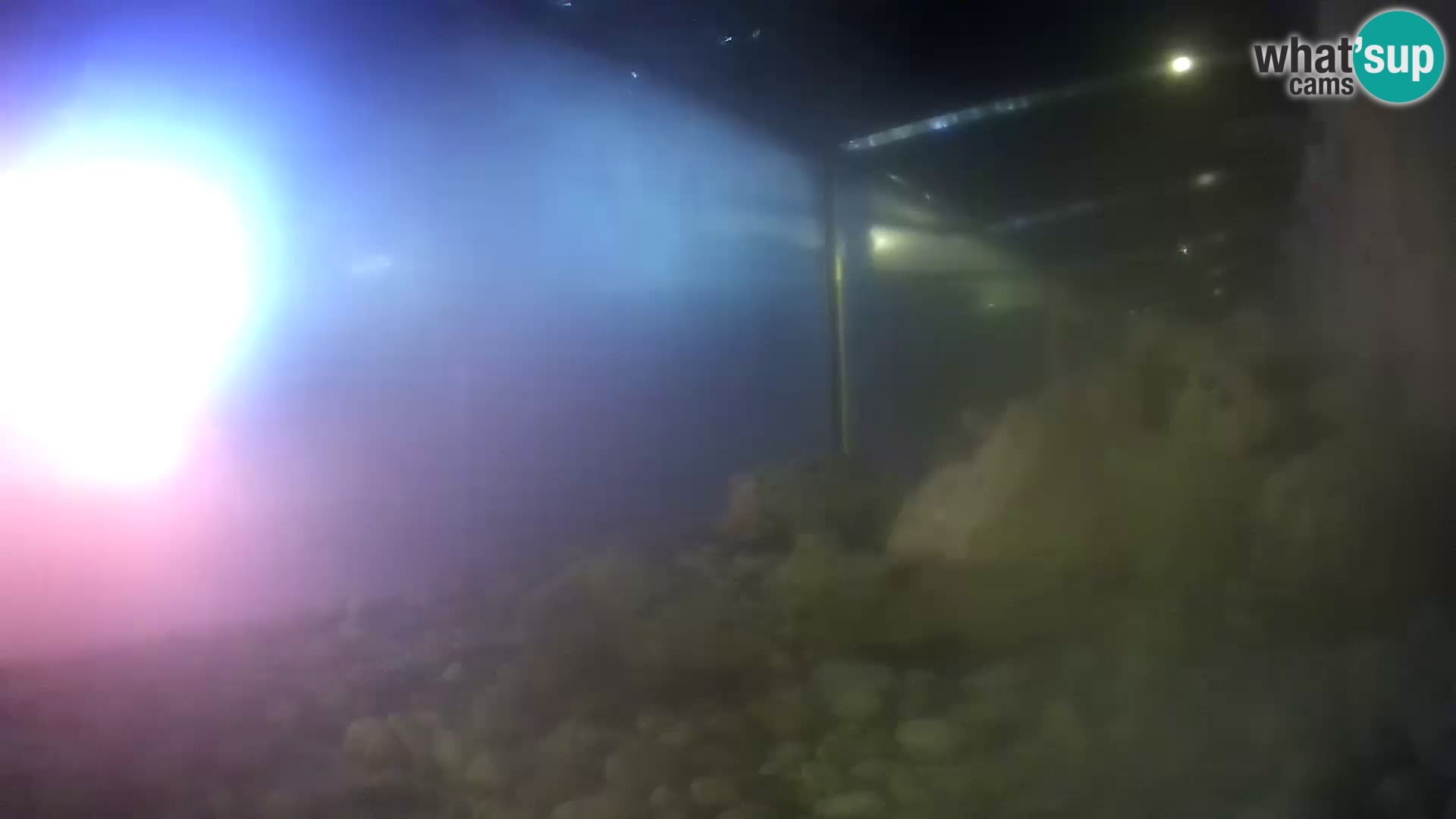 Webcam de l’aquarium marin extérieur de Rogoznica Croatie