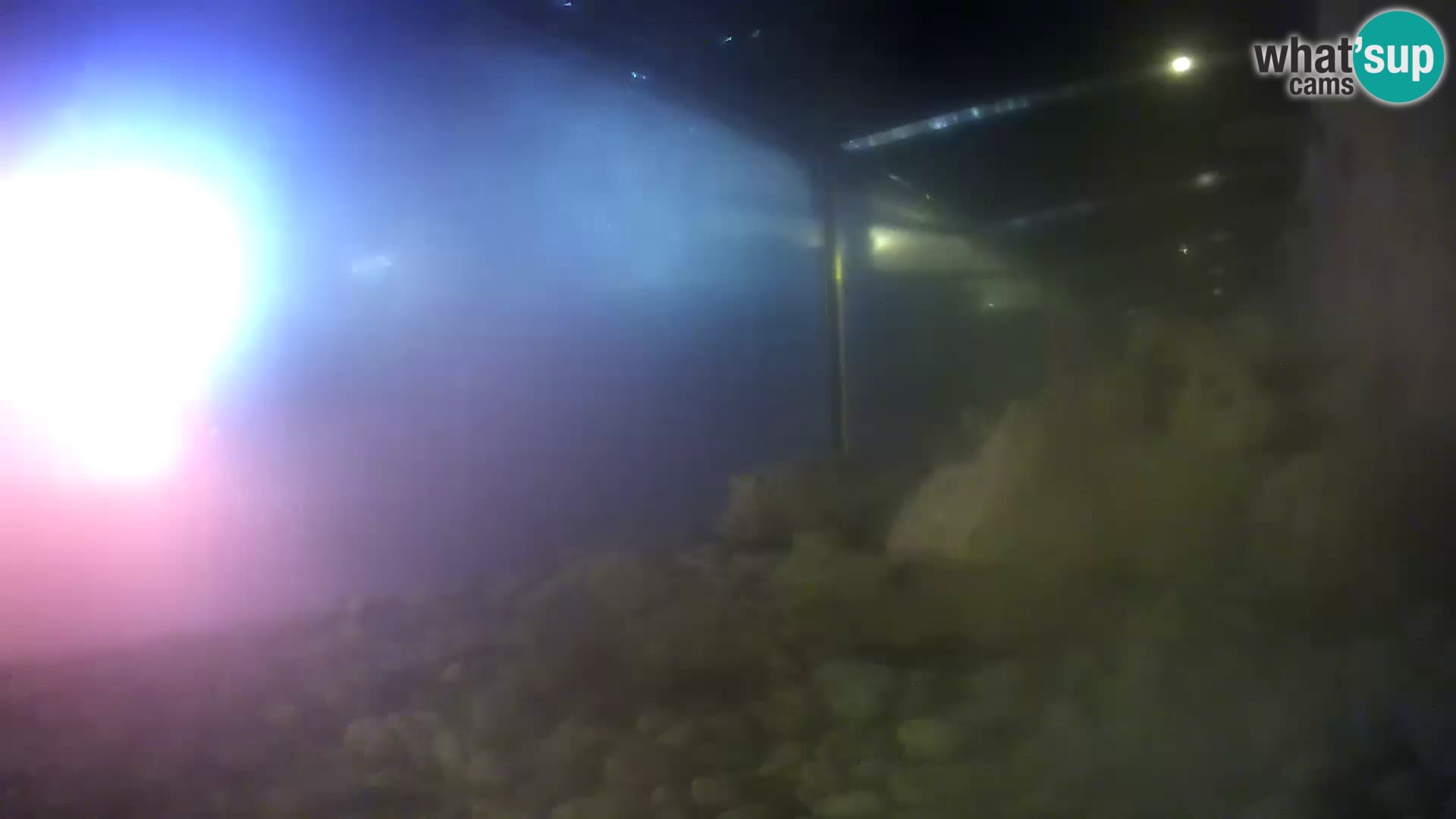 Webcam de l’aquarium marin extérieur de Rogoznica Croatie