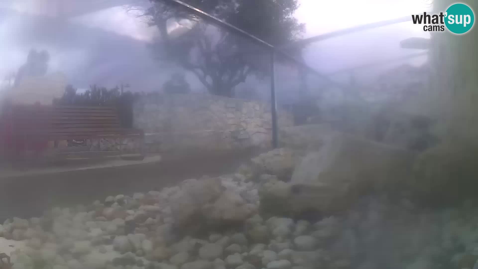 Webcam de l’aquarium marin extérieur de Rogoznica Croatie