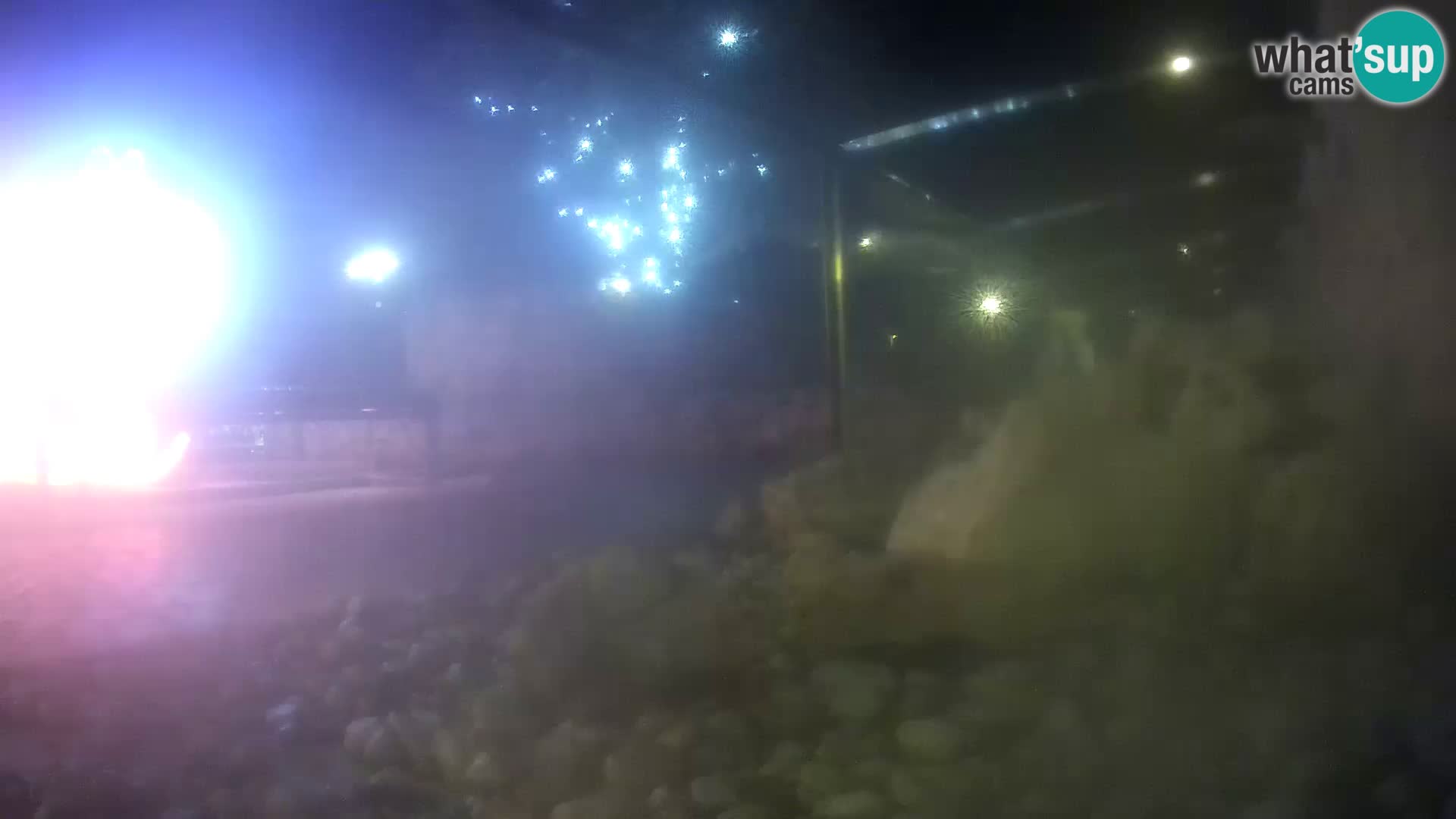 Webcam de l’aquarium marin extérieur de Rogoznica Croatie