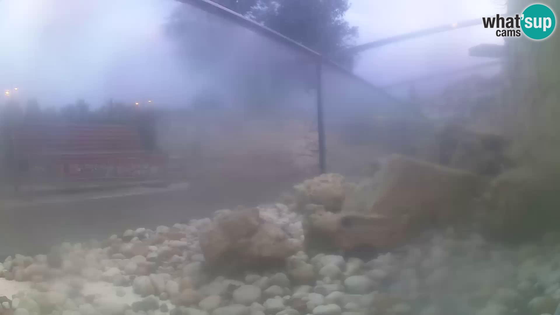 Webcam de l’aquarium marin extérieur de Rogoznica Croatie