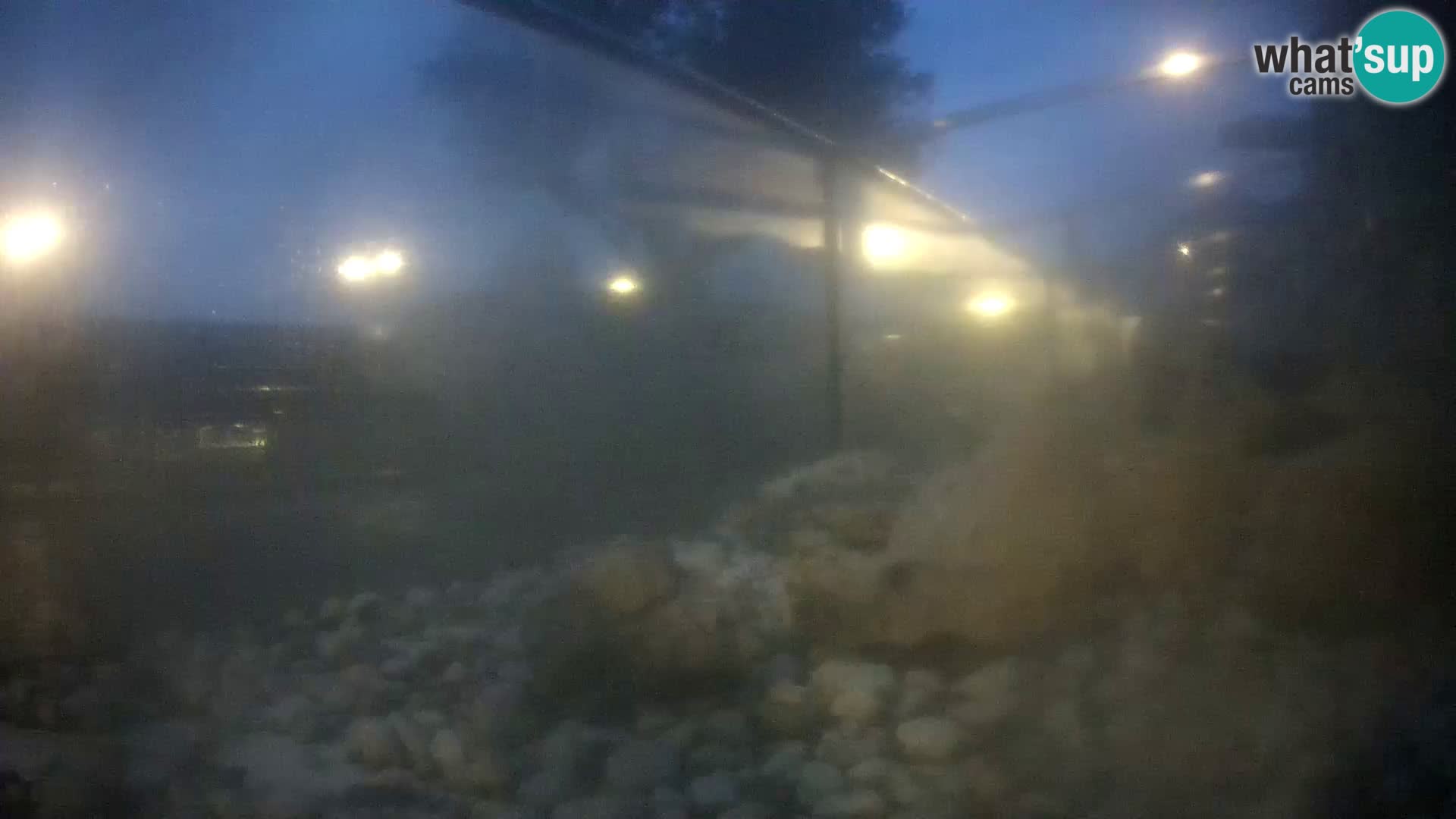 Webcam de l’aquarium marin extérieur de Rogoznica Croatie